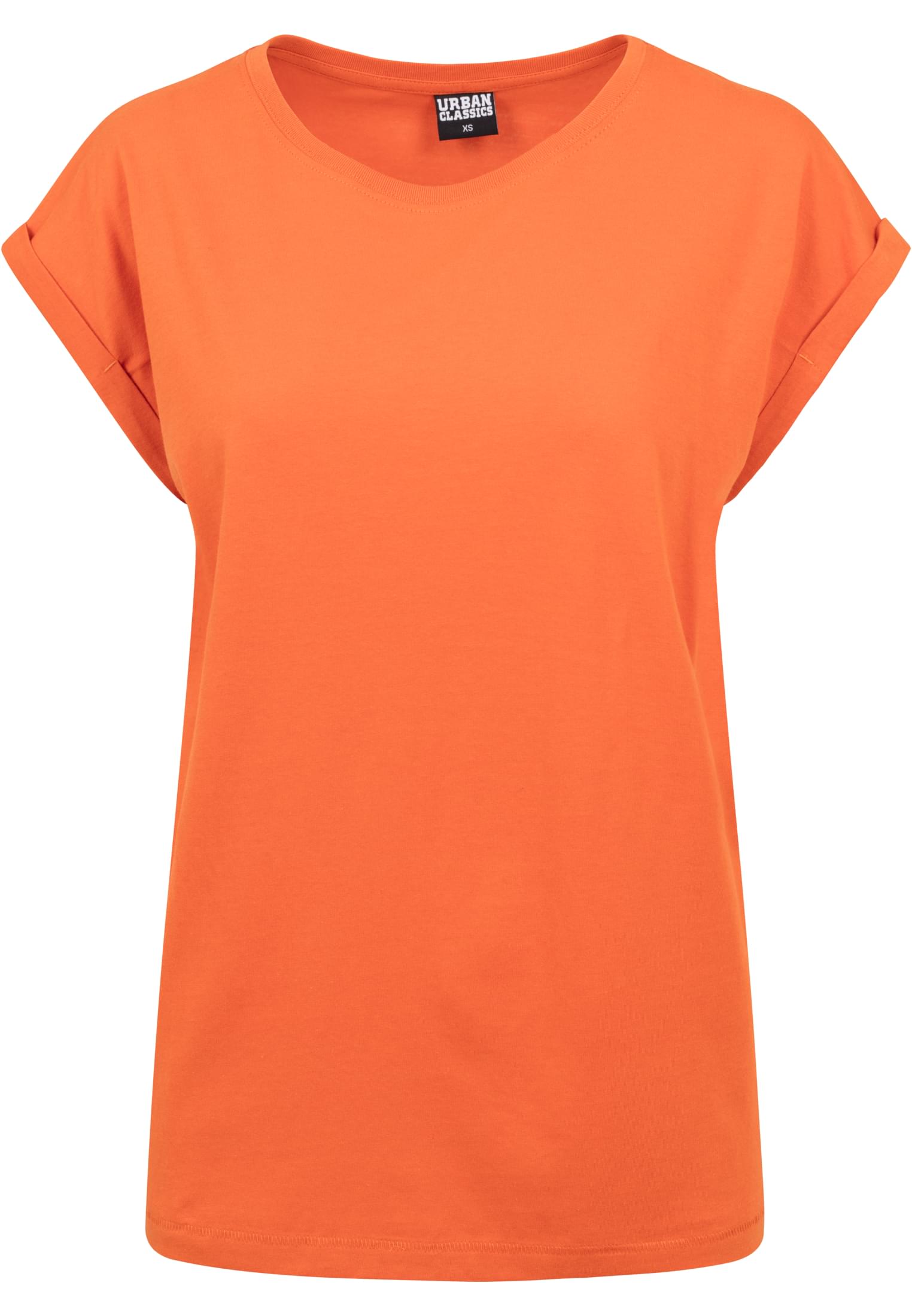Ladies Extended Shoulder Tee rust orange 3XL - variant image 6