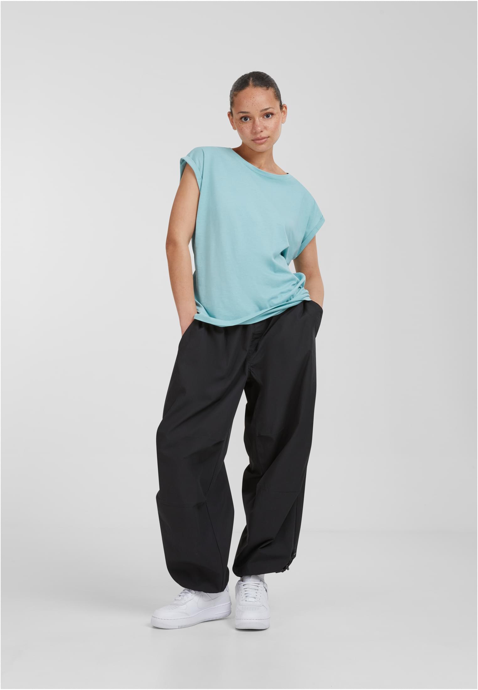 Ladies Extended Shoulder Tee bluemint 3XL - variant image 2