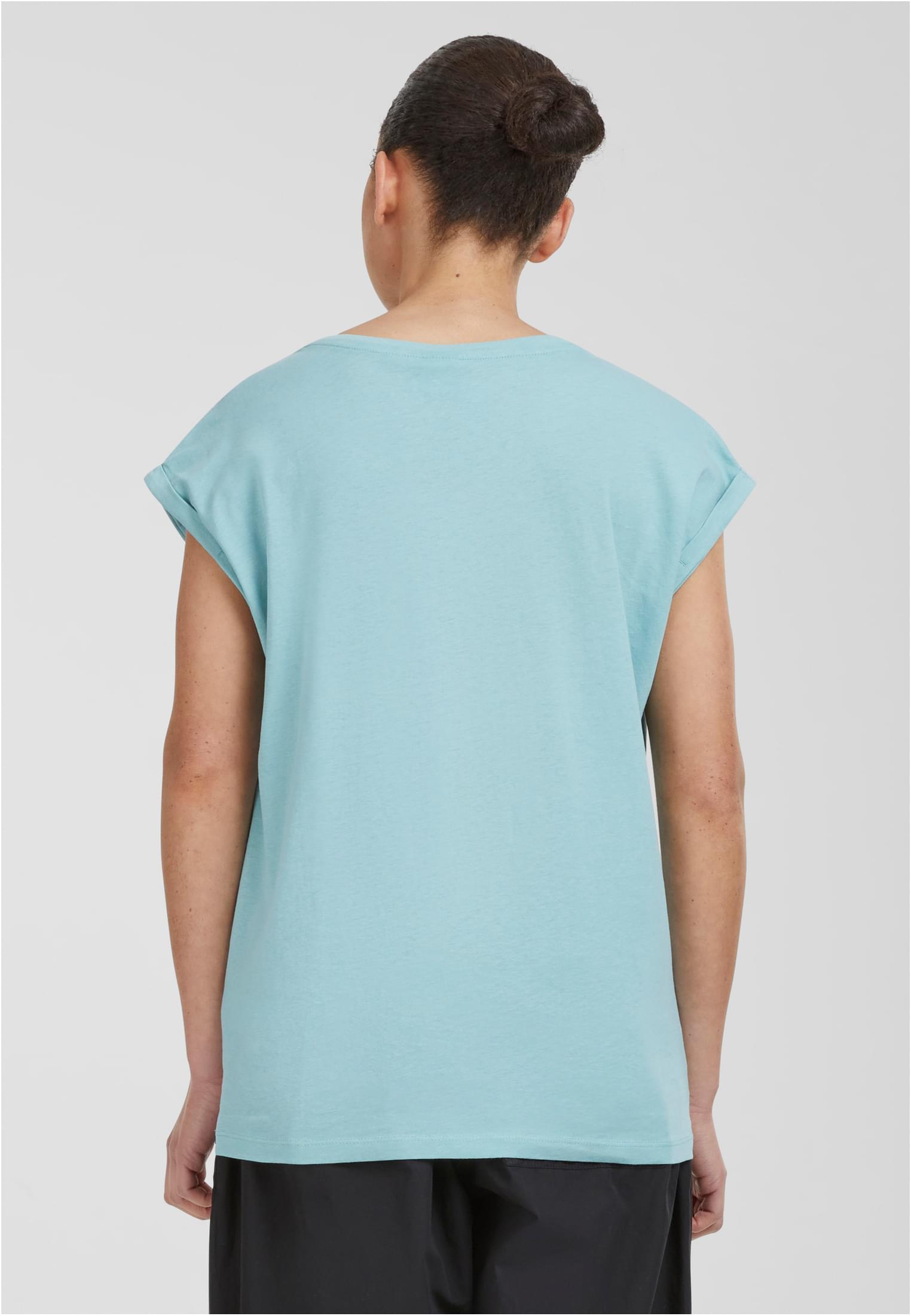 Ladies Extended Shoulder Tee bluemint 3XL - variant image 1