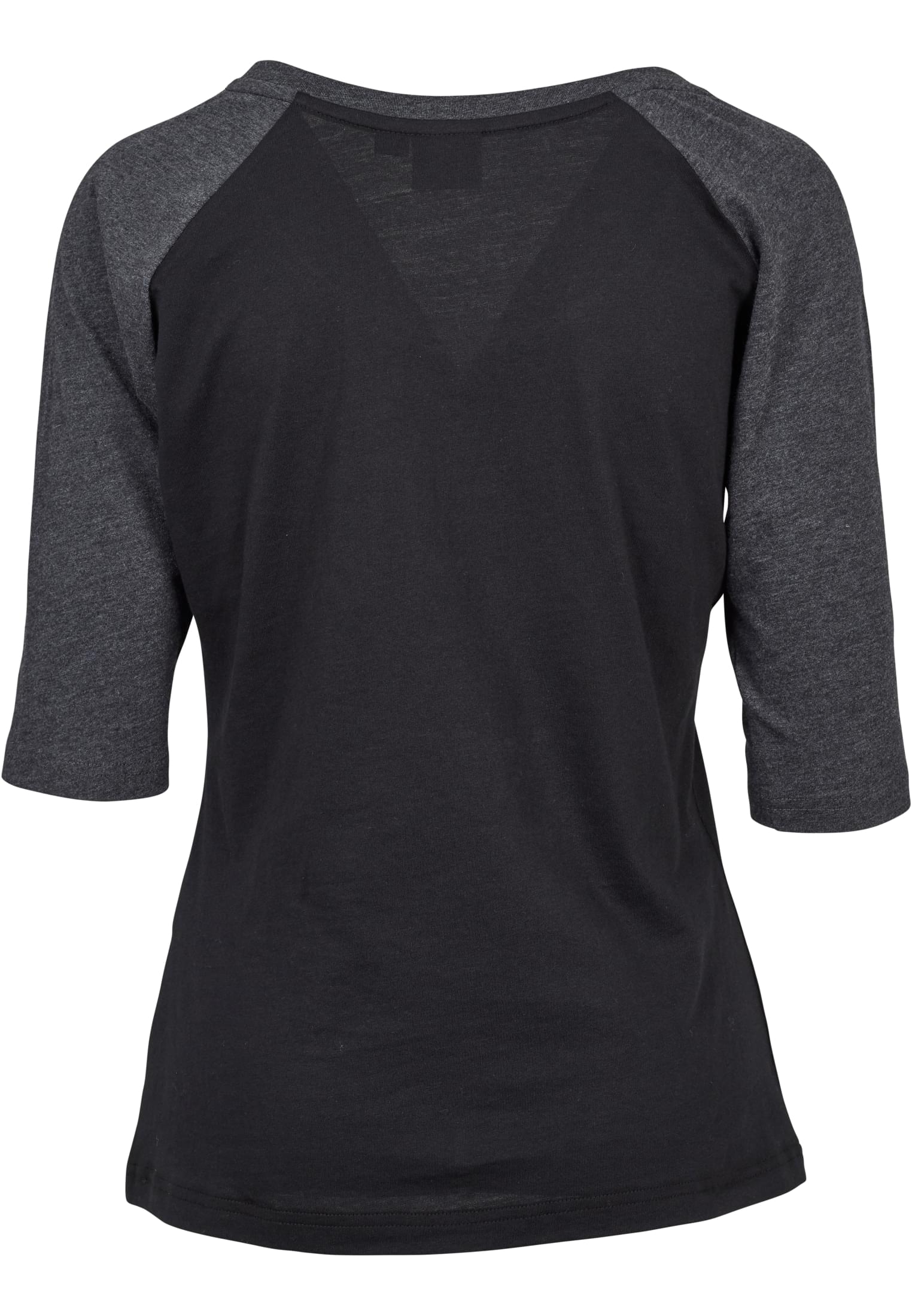 Frauen 3/4 Kontrast Raglan T-Shirt schwarz/anthrazit 3XL
 - variant image 5