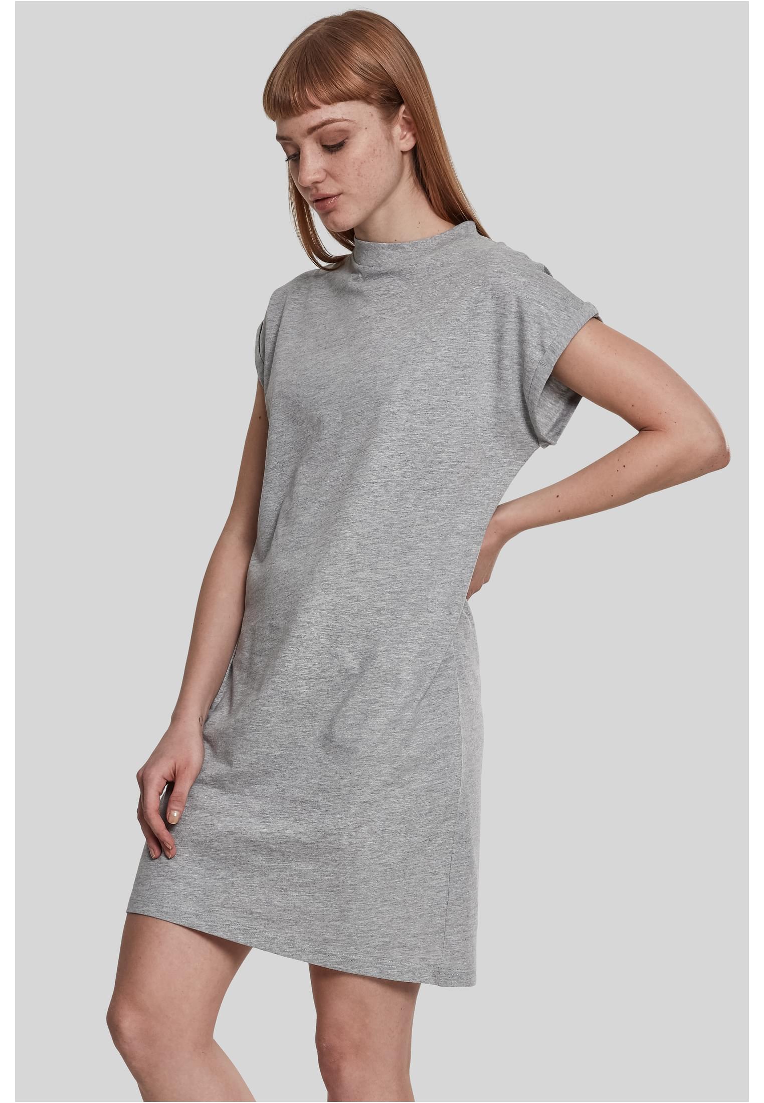 Ladies Turtle Extended Shoulder Dress grey 4XL - variant image 1
