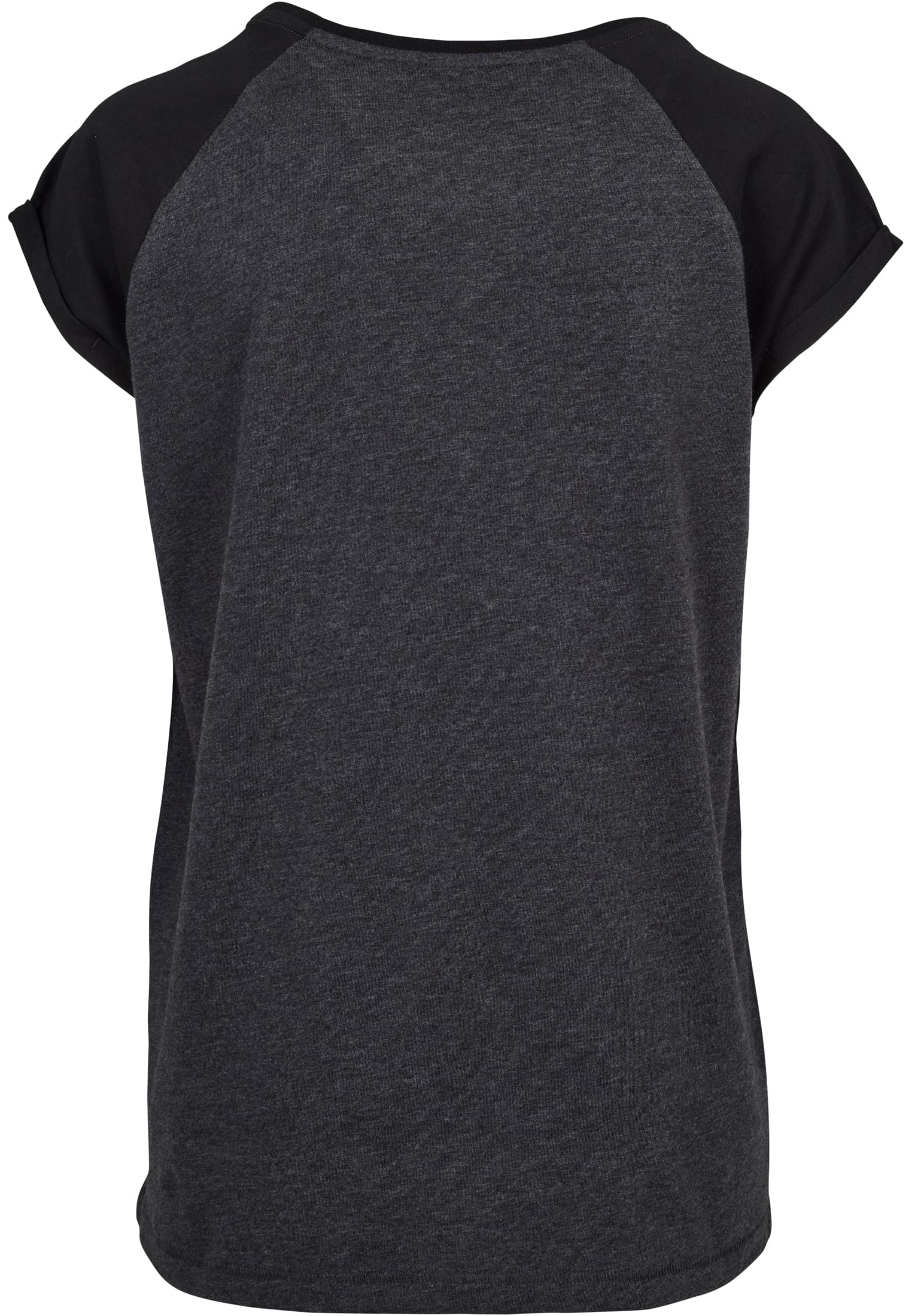 T-shirt contrast raglan femme couleur charbon/noir 3XL
 - variant image 7
