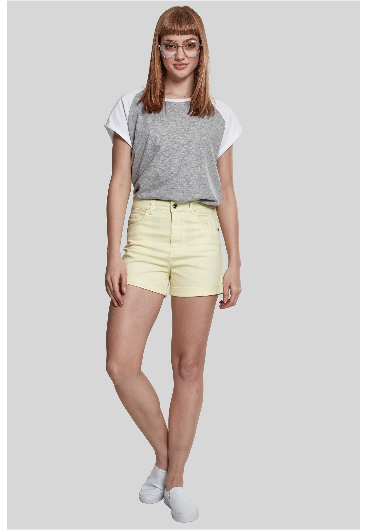 T-shirt contrast femme Raglan gris/blanc 3XL
 - variant image 4