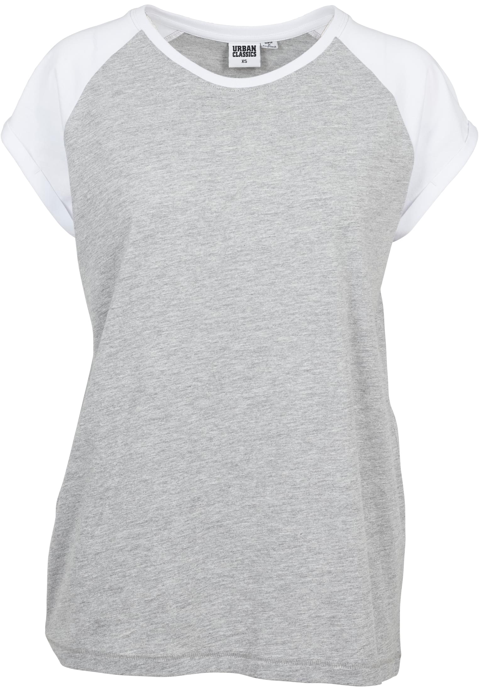 T-shirt contrast femme Raglan gris/blanc 3XL
 - variant image 6