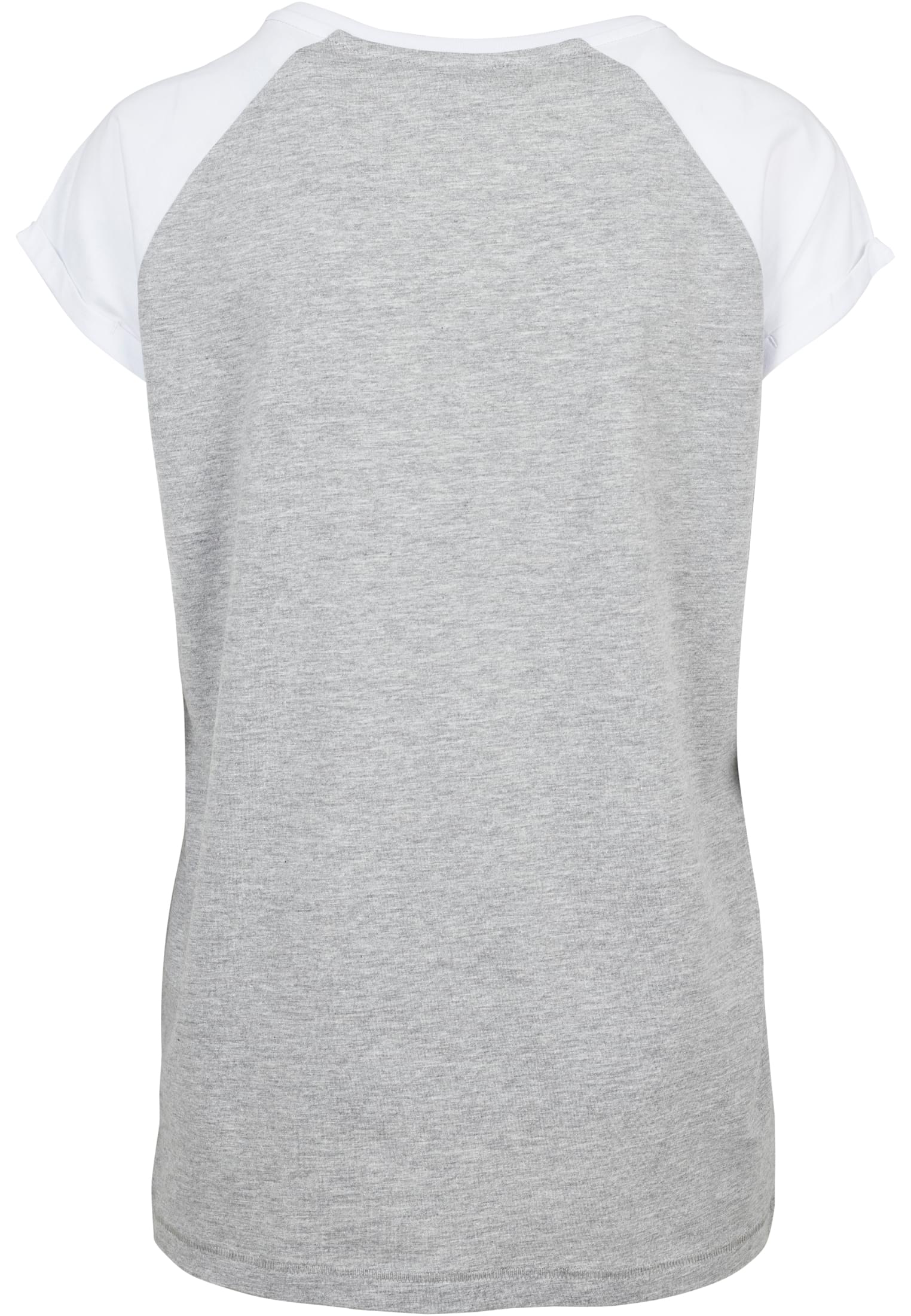 T-shirt contrast femme Raglan gris/blanc 3XL
 - variant image 7