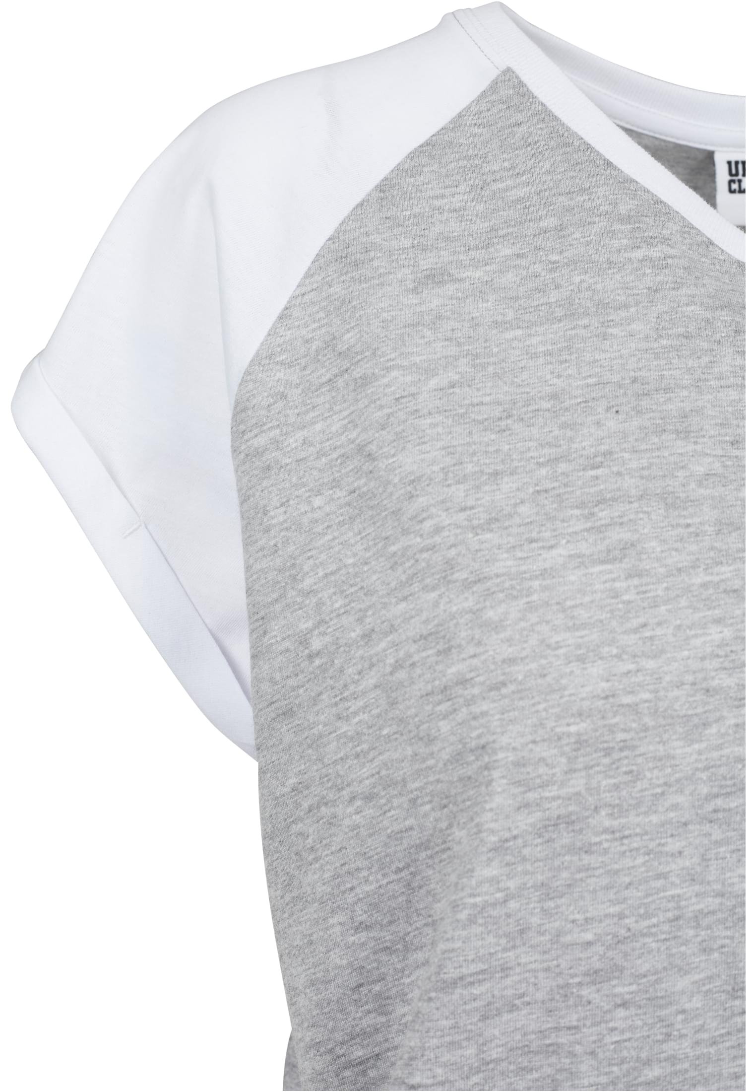 T-shirt contrast femme Raglan gris/blanc 3XL
 - variant image 8