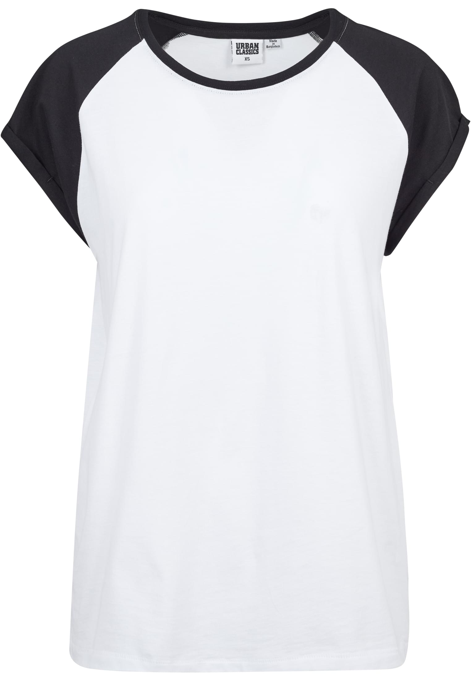 T-shirt contrast raglan femme blanc/noir 3XL
 - variant image 7