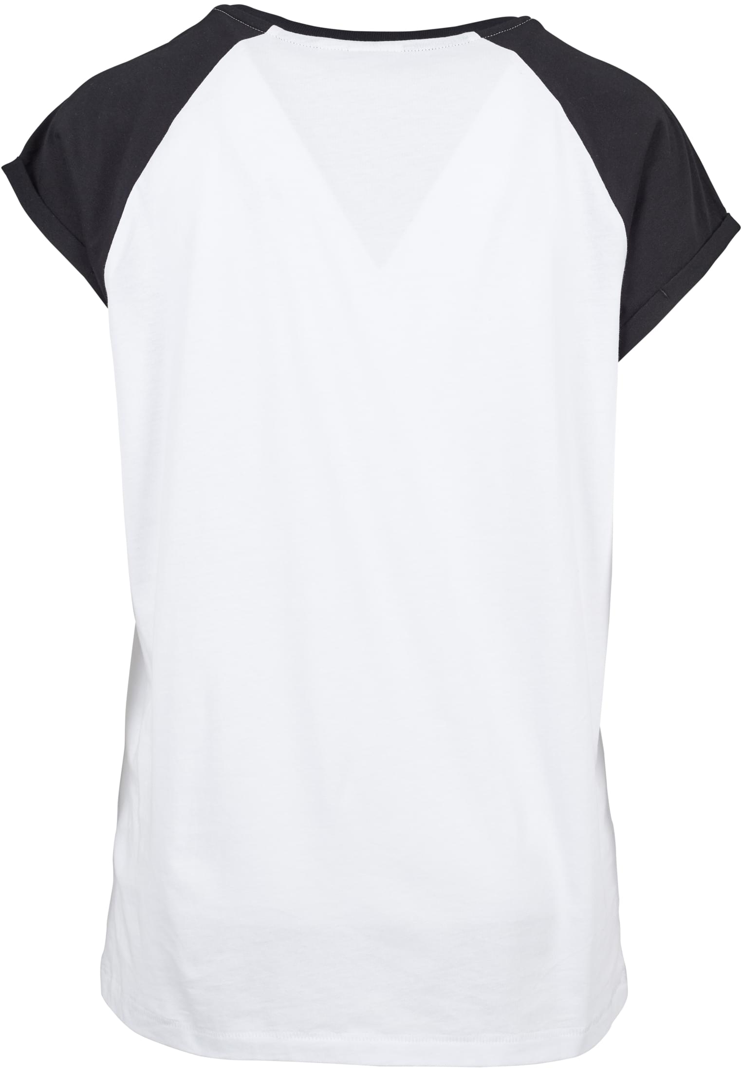 T-shirt contrast raglan femme blanc/noir 3XL
 - variant image 8