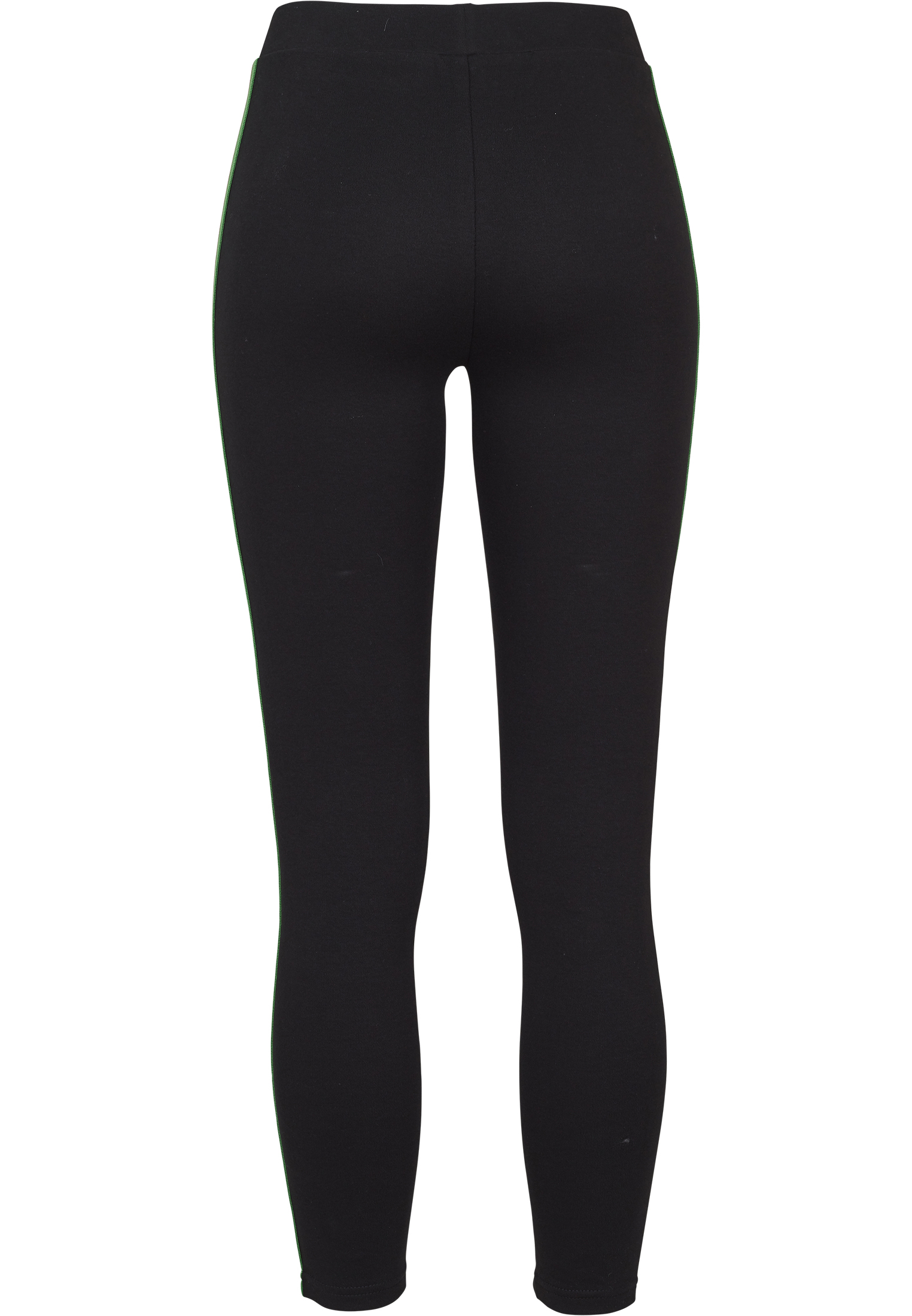 Ladies 3-Tone Tape Leggings black/firered/green L - variant image 6