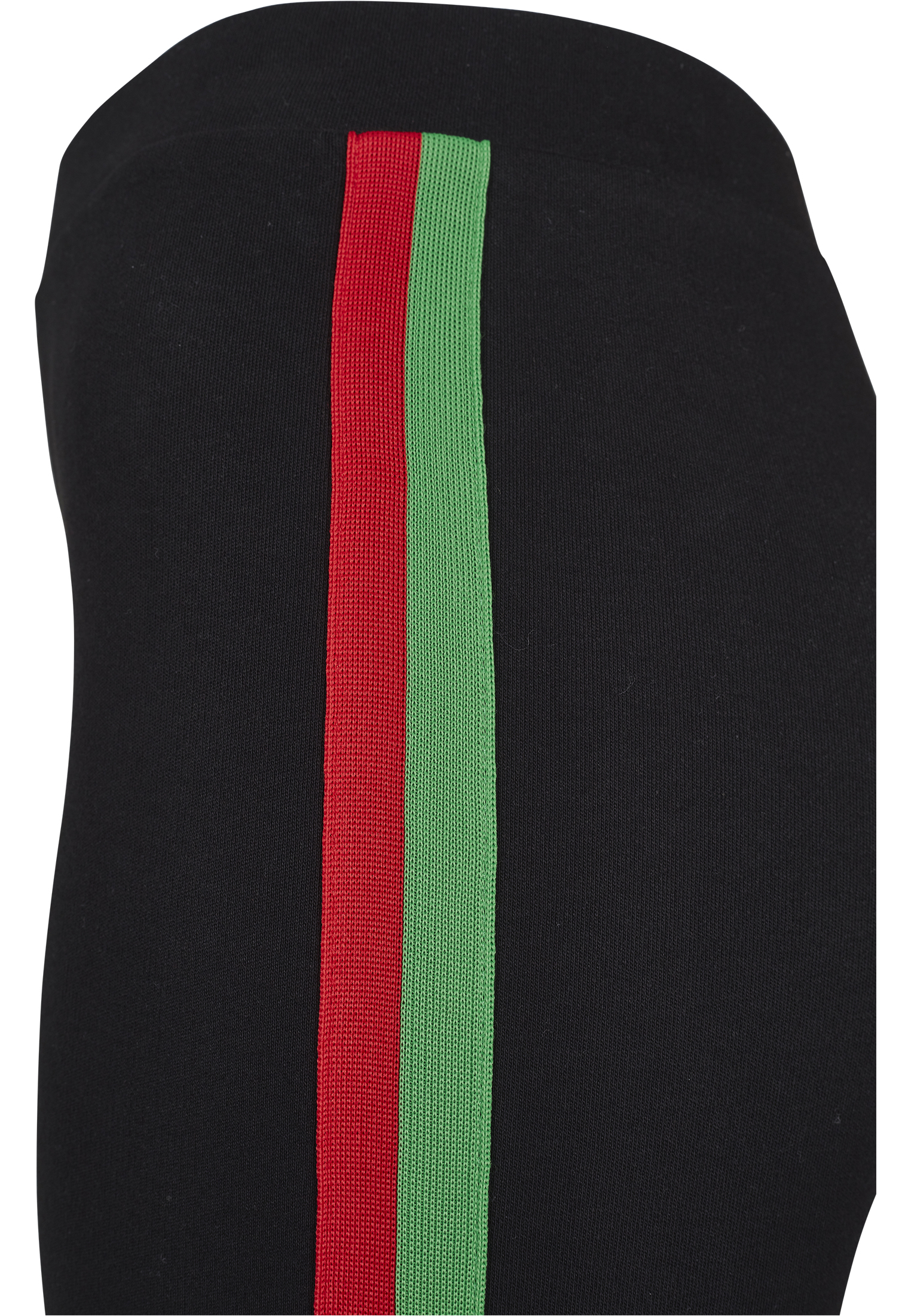 Ladies 3-Tone Tape Leggings black/firered/green L - variant image 10
