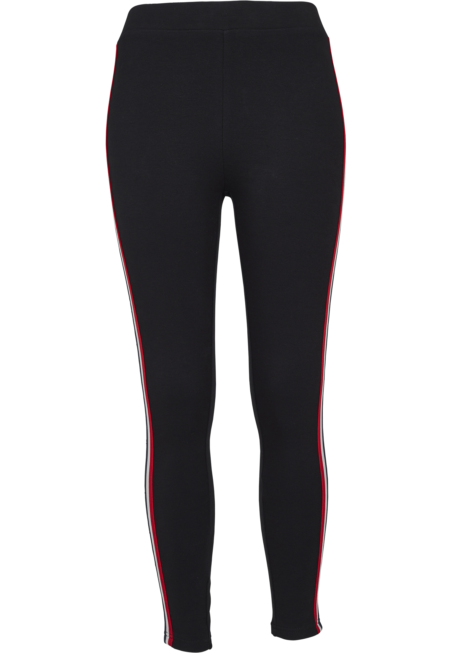 Ladies 3-Tone Tape Leggings black/firered/white/navy XL - variant image 6
