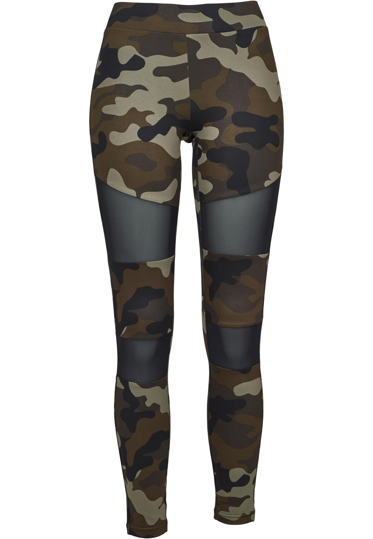 Ladies Camo Tech Mesh Leggings woodcamo/blk 3XL - variant image 5