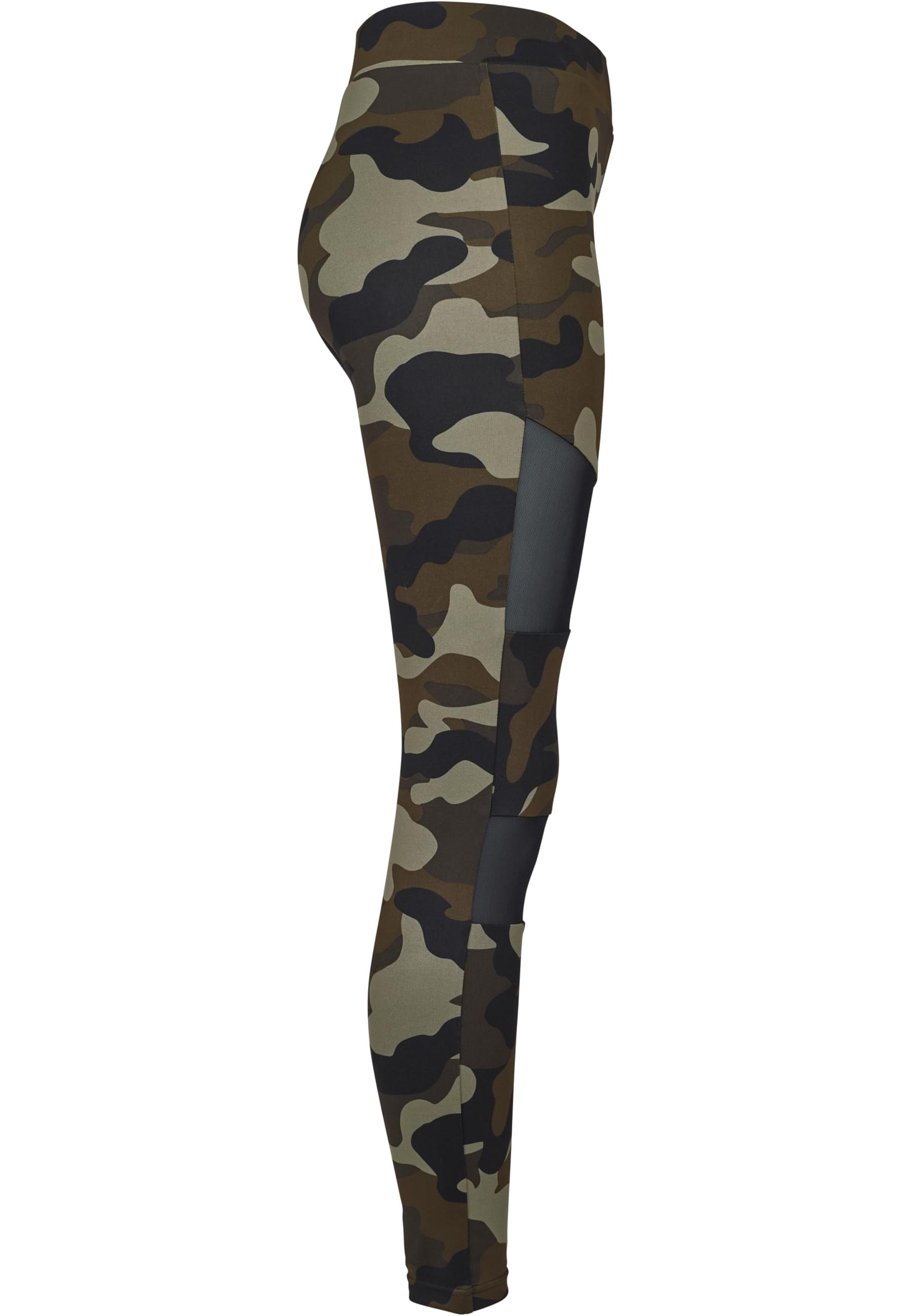 Ladies Camo Tech Mesh Leggings woodcamo/blk 3XL - variant image 8