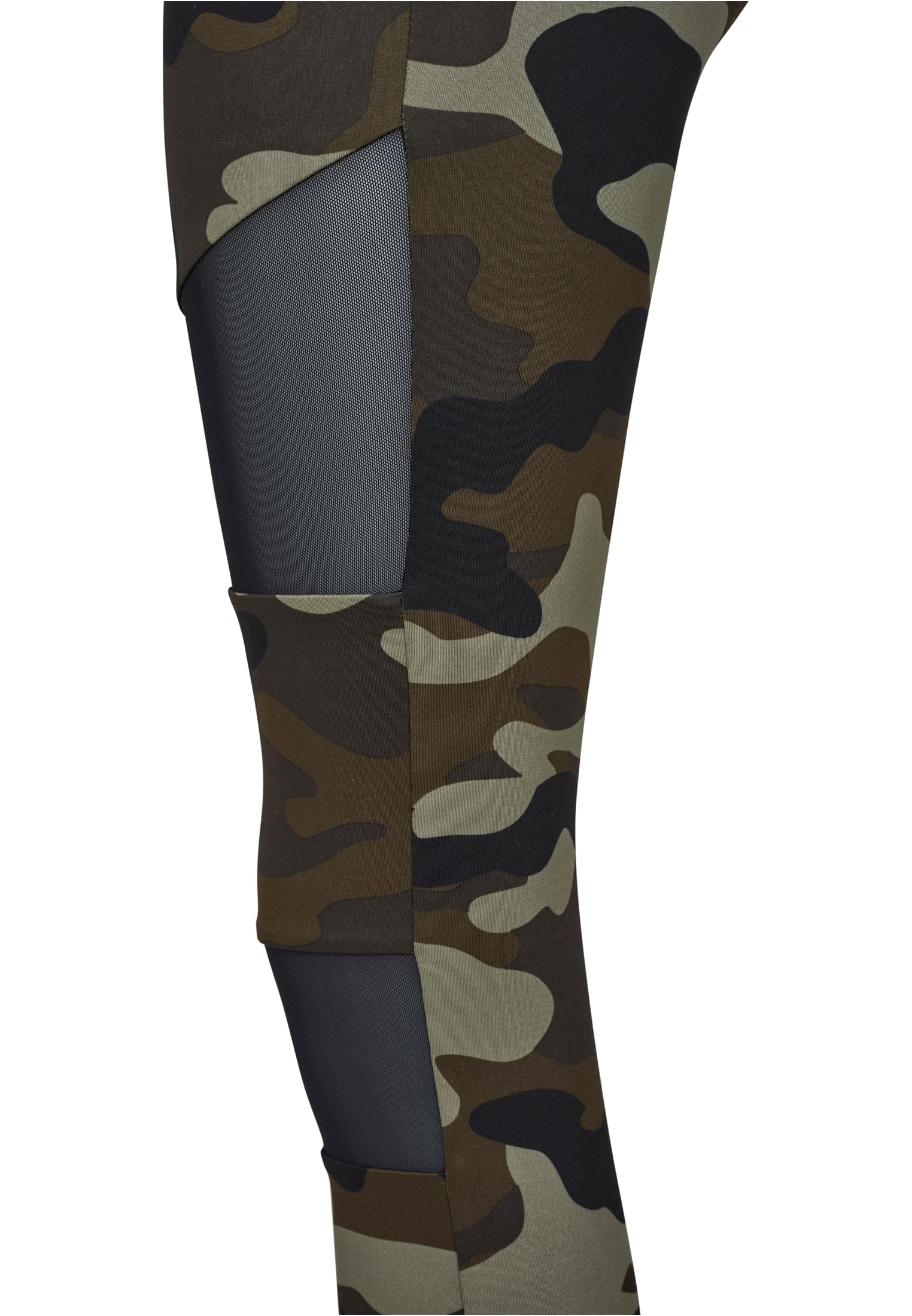 Ladies Camo Tech Mesh Leggings woodcamo/blk 3XL - variant image 11