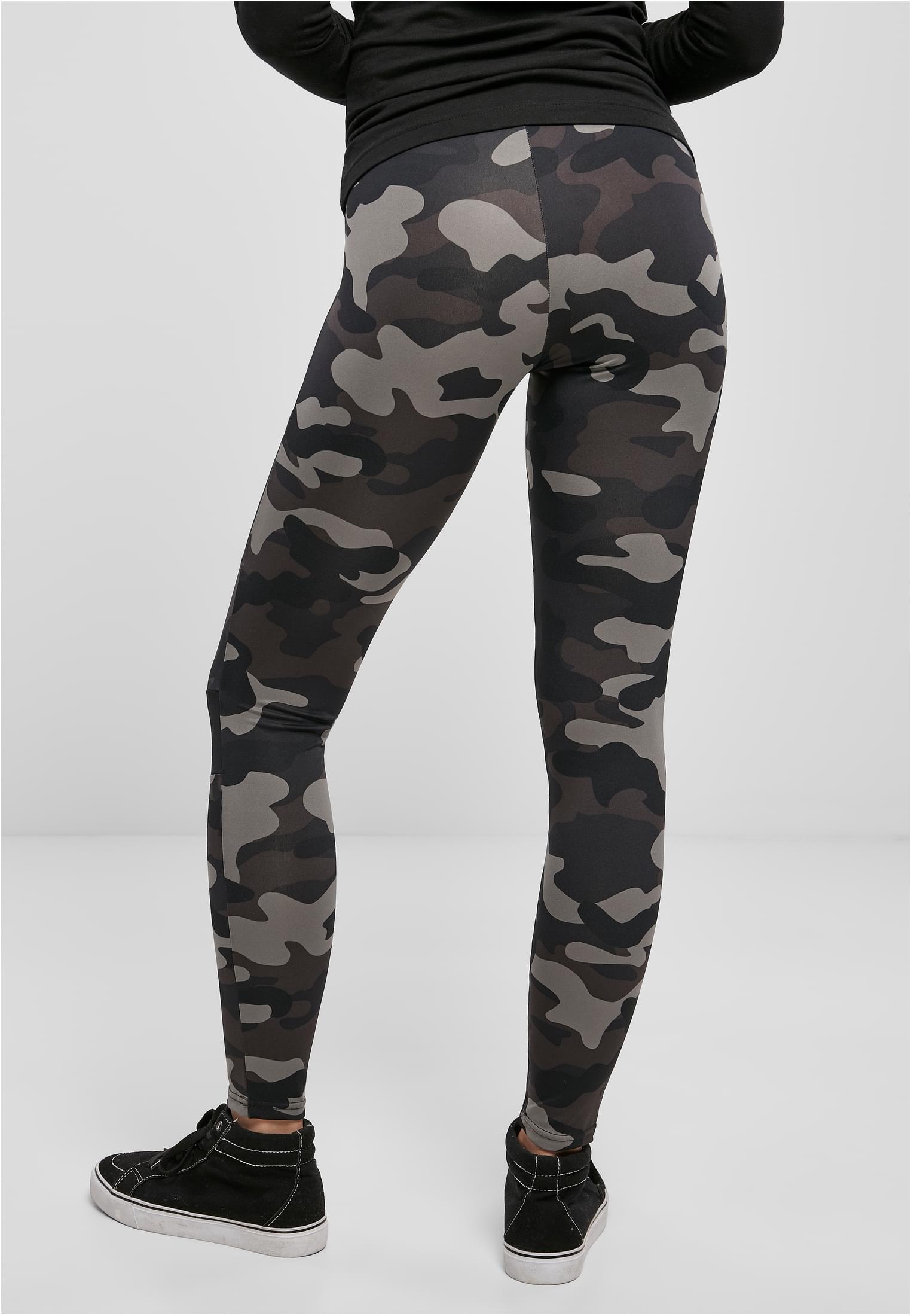 Ladies Camo Tech Mesh Leggings darkcamo/blk 3XL - variant image 2
