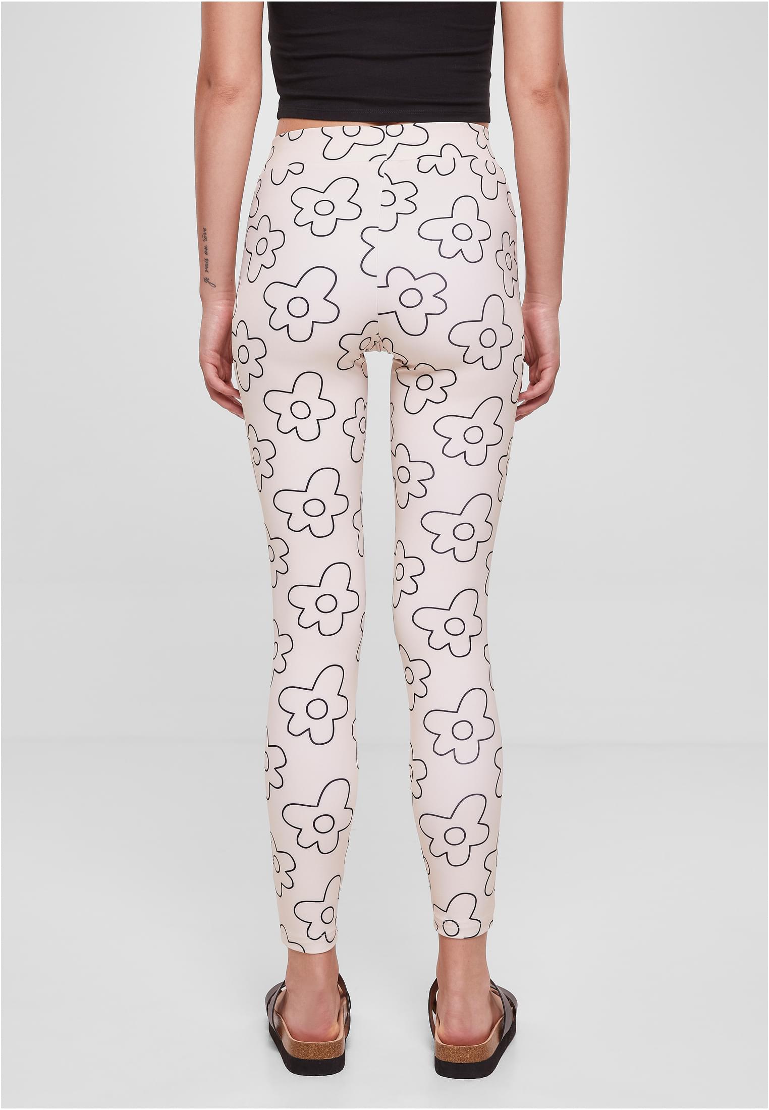Ladies Tech Mesh AOP Leggings softseagrassflower 3XL - variant image 2