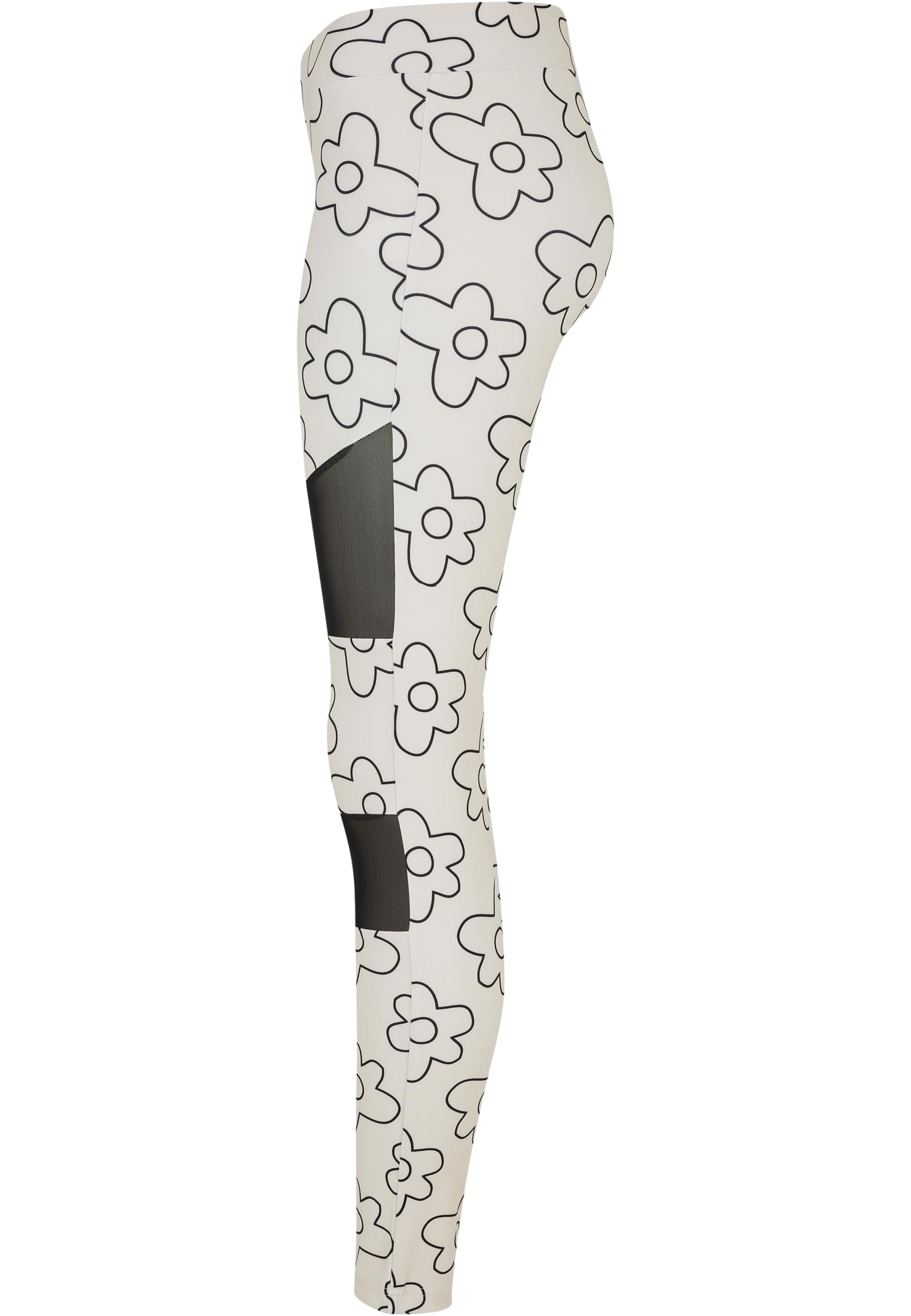 Ladies Tech Mesh AOP Leggings softseagrassflower 3XL - variant image 6