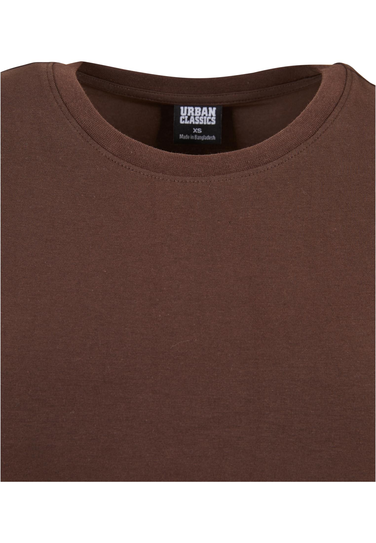 レディース ストレッチ  jersey クロップド Tシャツ ブラウン 3XL
 - variant image 7