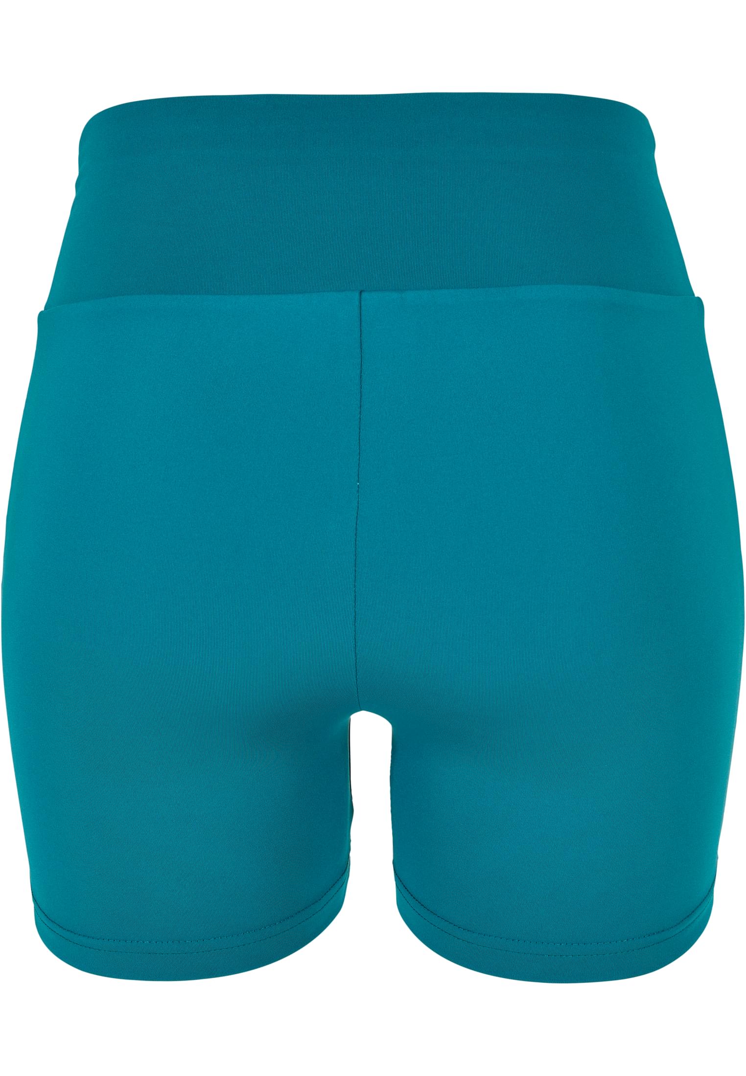 Ladies Recycled High Waist Cycle Hot Pants watergreen 3XL - variant image 7