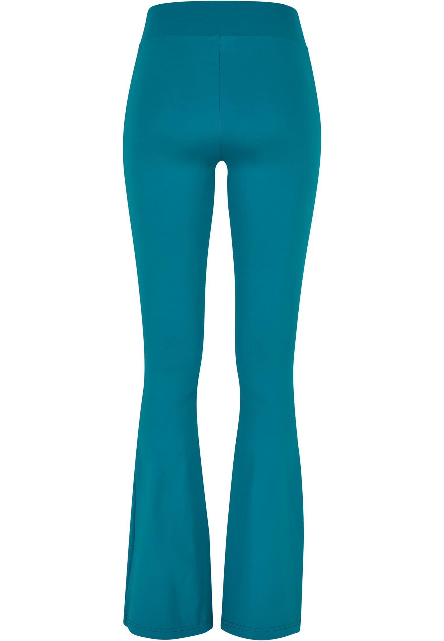 Frauen Recycelte Hohe Taille Ausgestellt Leggings wassergrün 3XL
 - variant image 7