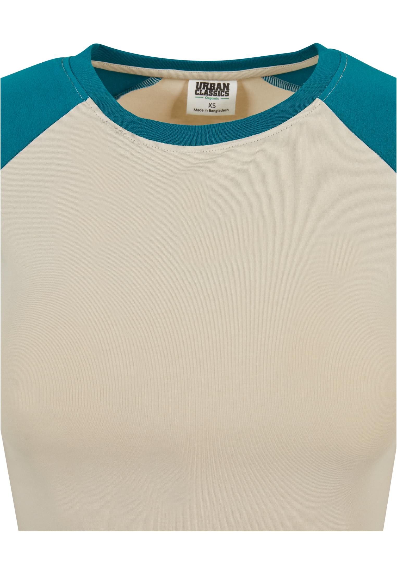 Ladies Organic Stretch Short Retro Baseball Tee softseagrass/watergreen 3XL - variant image 7