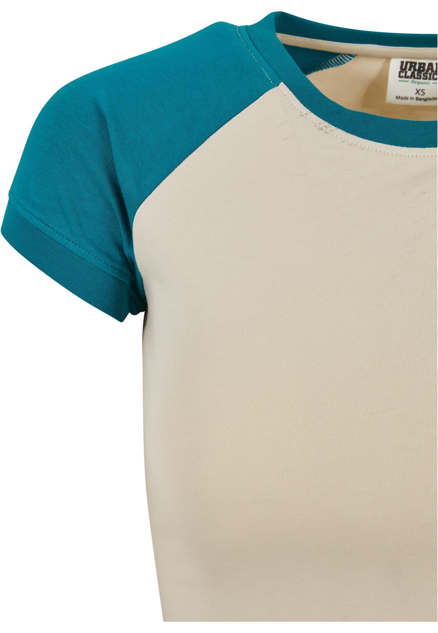 Ladies Organic Stretch Short Retro Baseball Tee softseagrass/watergreen 3XL - variant image 8