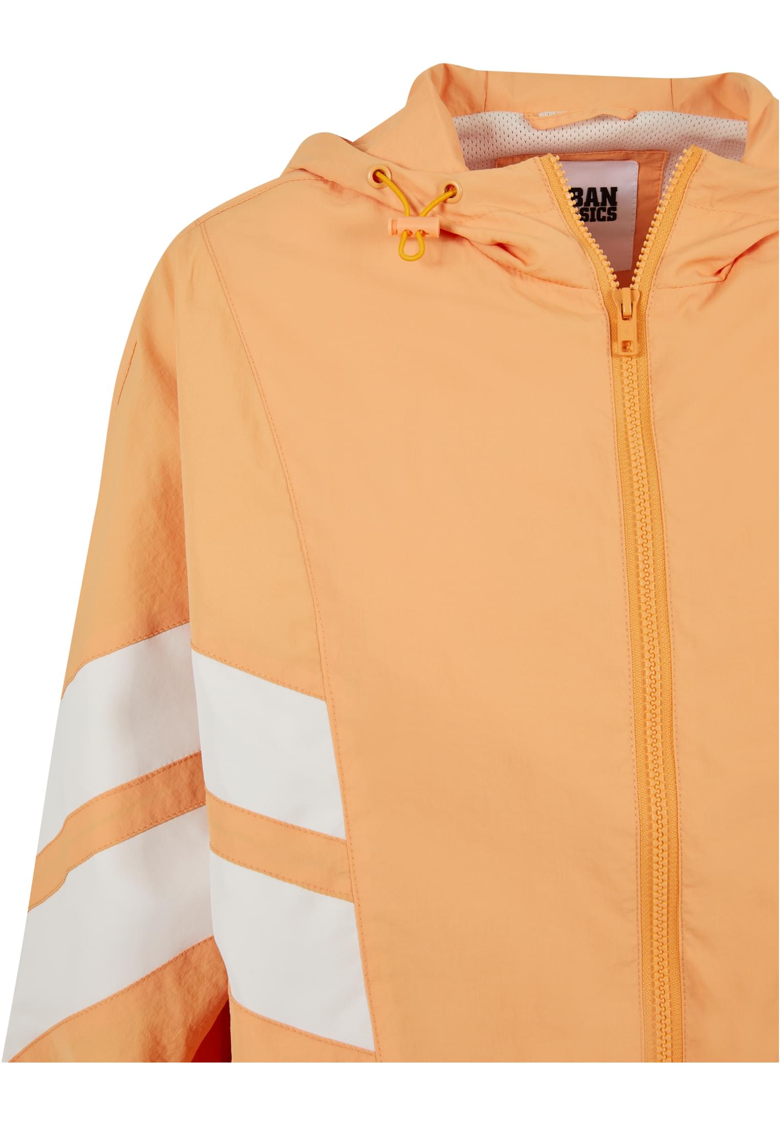 Ladies Crinkle Batwing Jacket col.paleorange/whitesand 3XL - variant image 8