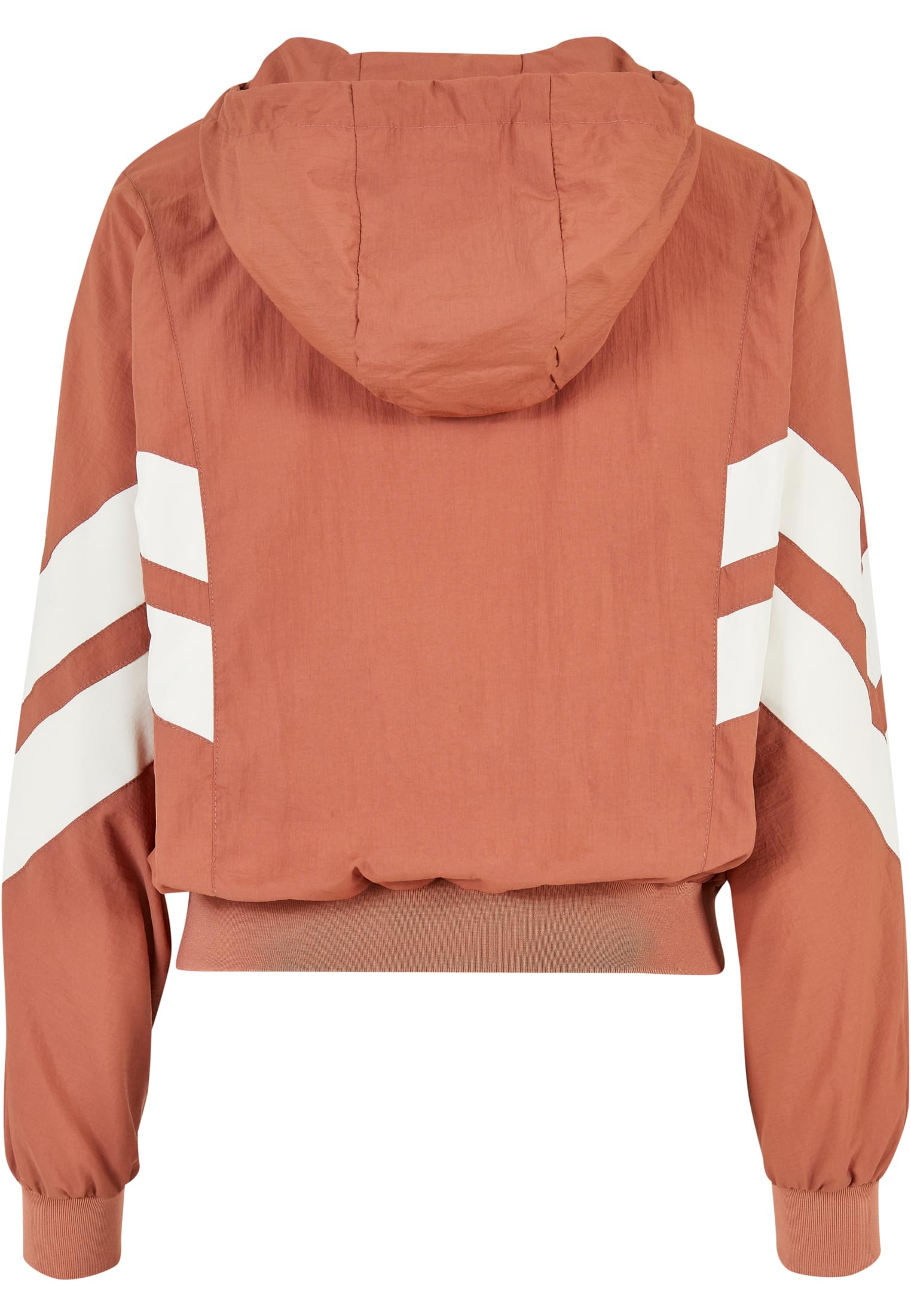 Ladies Crinkle Batwing Jacket terracotta/whitesand 3XL - variant image 6