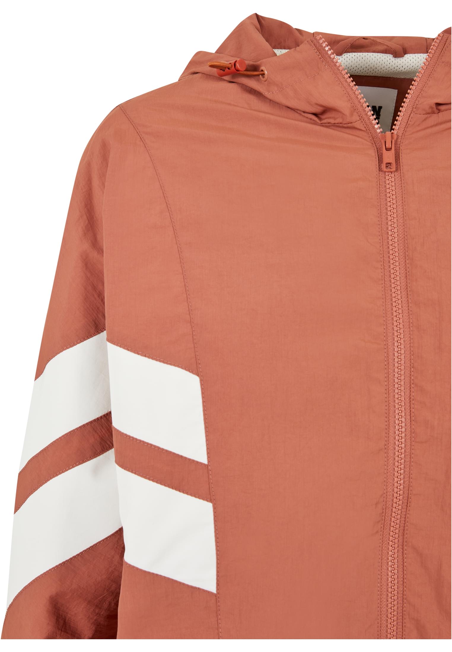 Ladies Crinkle Batwing Jacket terracotta/whitesand 3XL - variant image 8