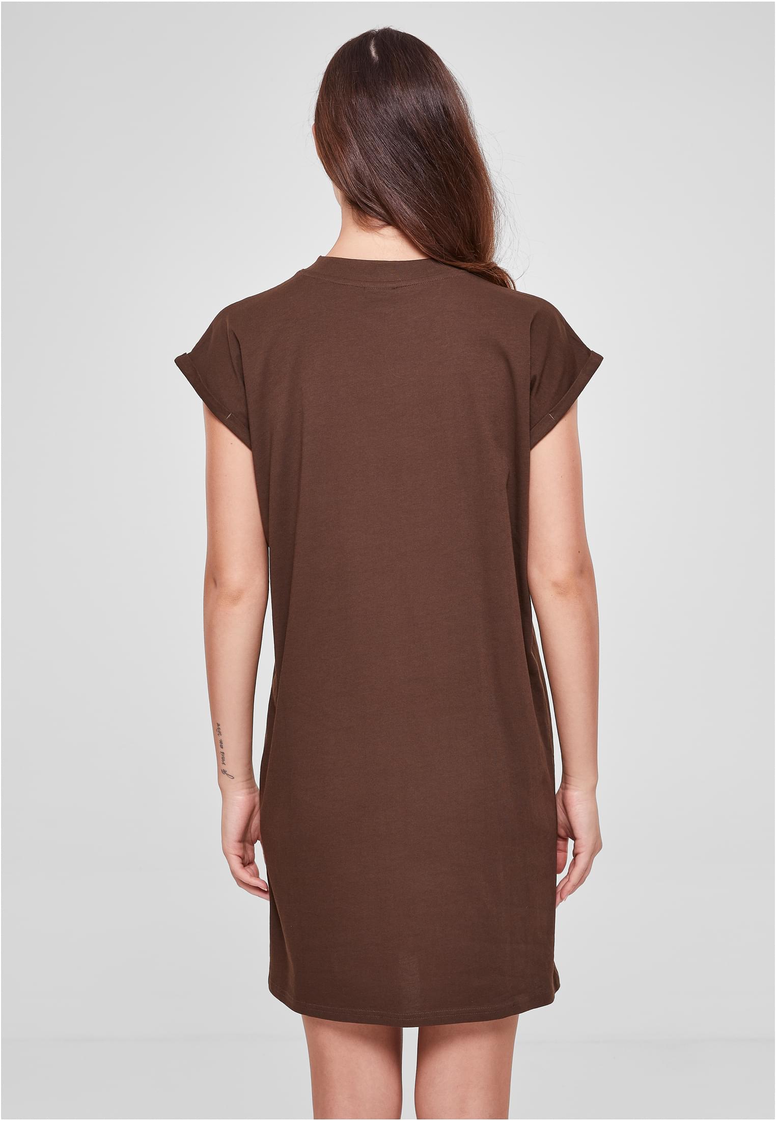 Ladies Turtle Extended Shoulder Dress brown 3XL - variant image 2