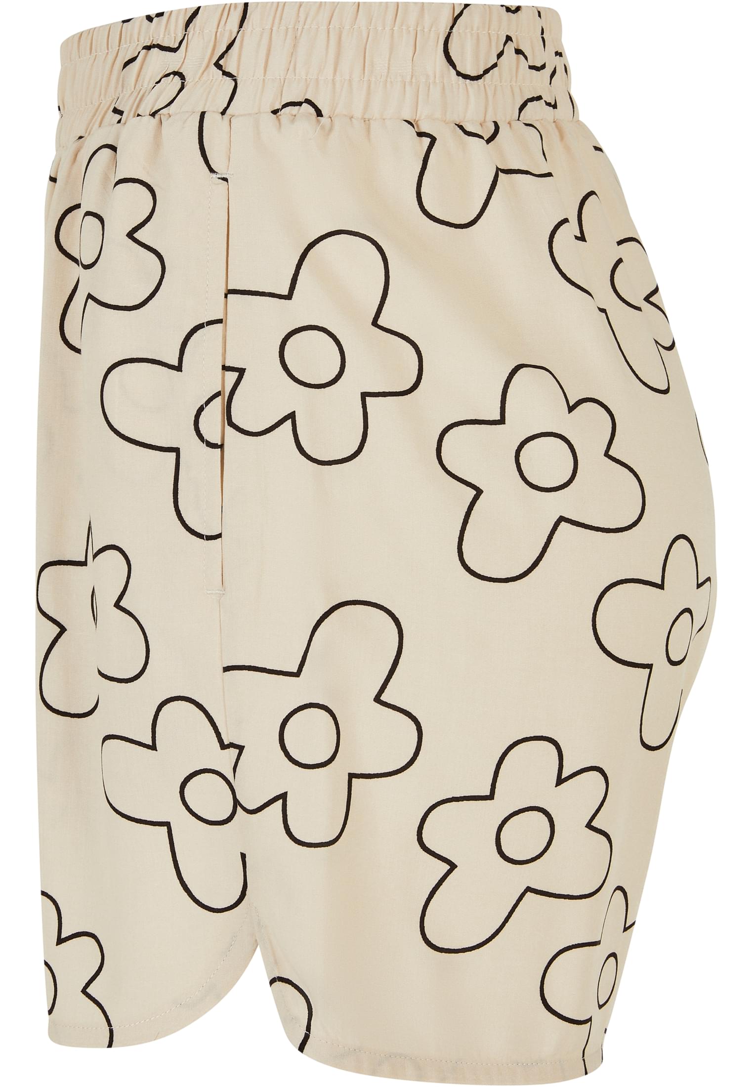 Ladies AOP Viscose Resort Shorts softseagrassflower 3XL - variant image 6