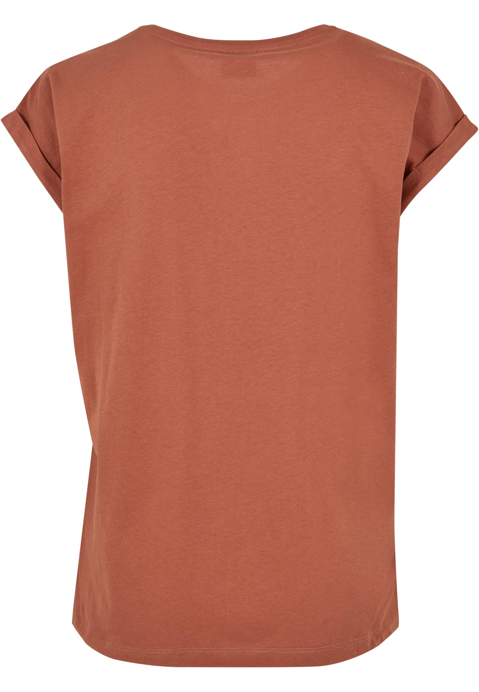 Frauen Verlängerter Schulter T-Shirt terrakotta 3XL
 - variant image 6