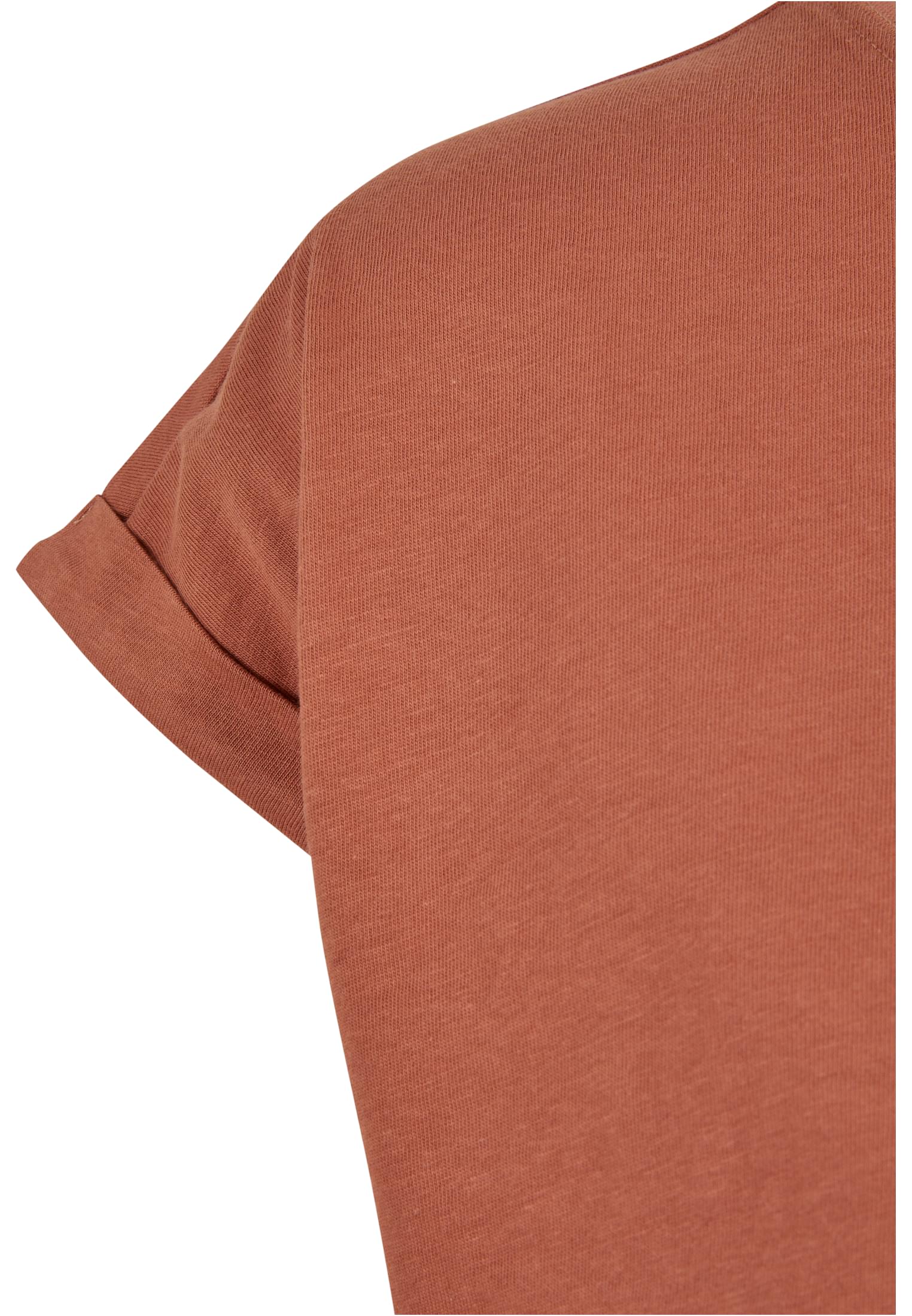 Frauen Verlängerter Schulter T-Shirt terrakotta 3XL
 - variant image 8
