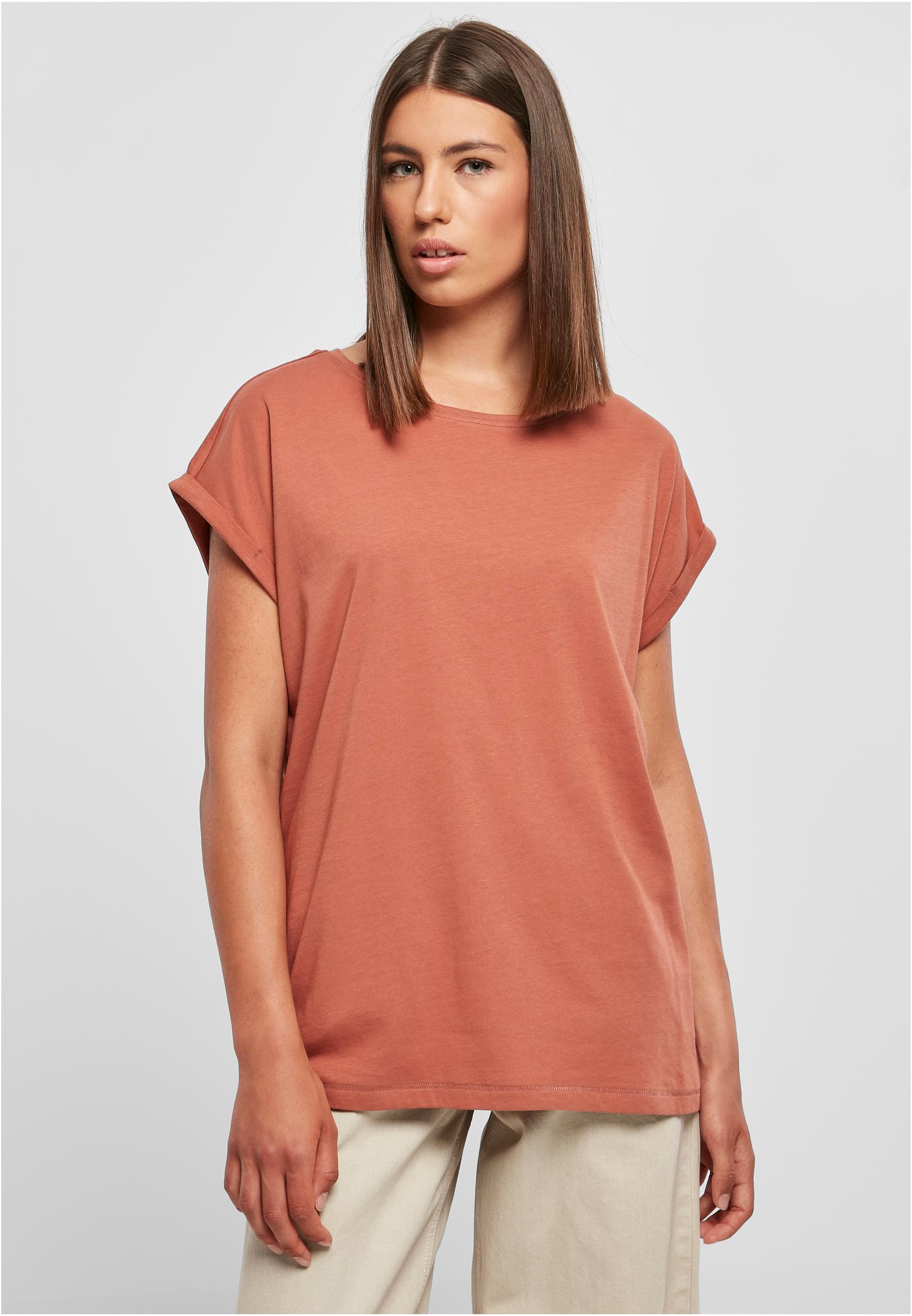 Ladies Extended Shoulder Tee terracotta 3XL - alternate variant 43
