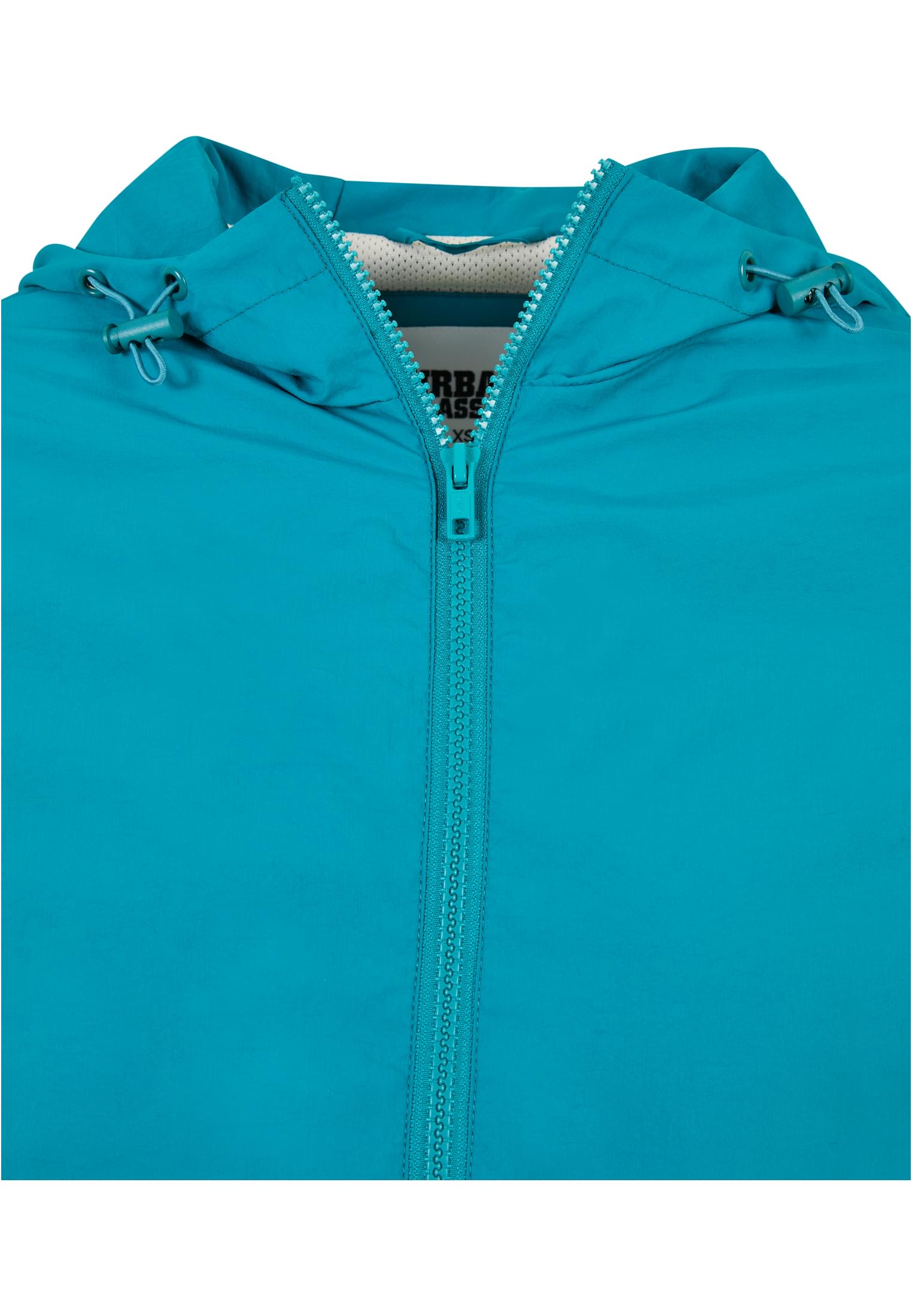 Ladies Crinkle Batwing Jacket watergreen/whitesand 3XL - variant image 7