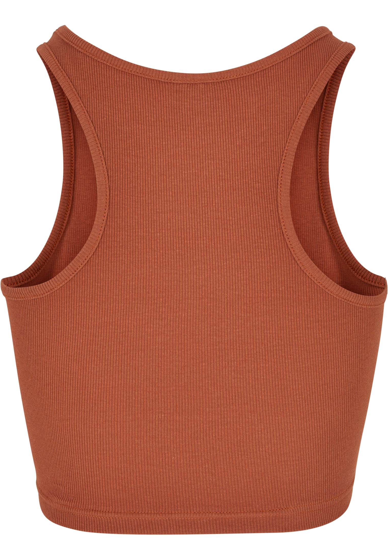 レディース クロップド リブ トップ テラコッタ 3XL
 - variant image 6