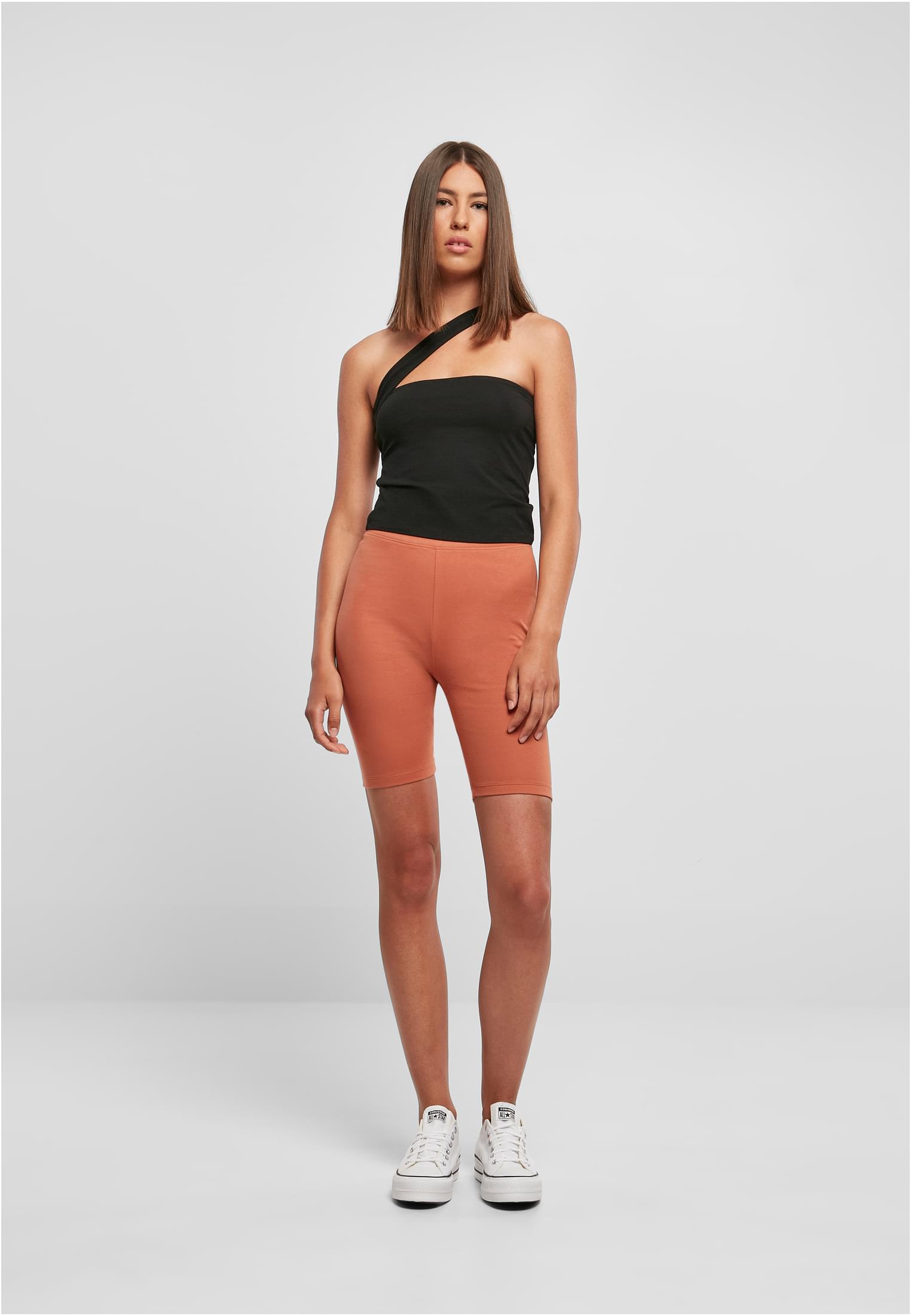 Ladies High Waist Cycle Shorts terracotta M - variant image 4