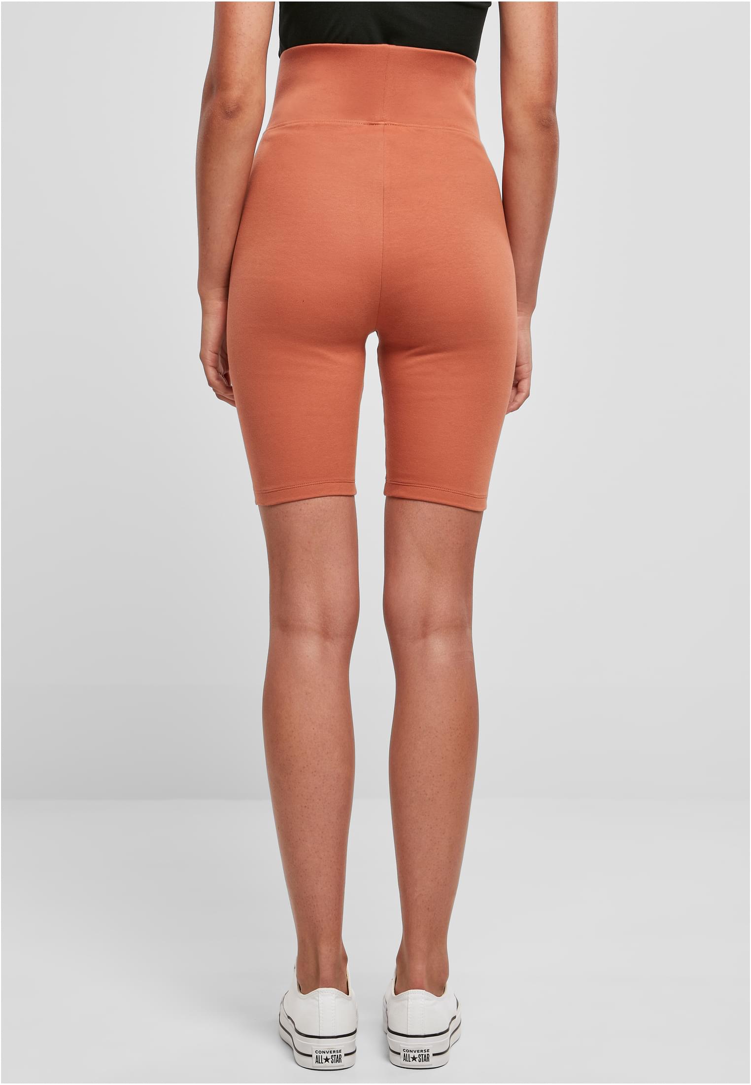 Ladies High Waist Cycle Shorts terracotta M - variant image 2