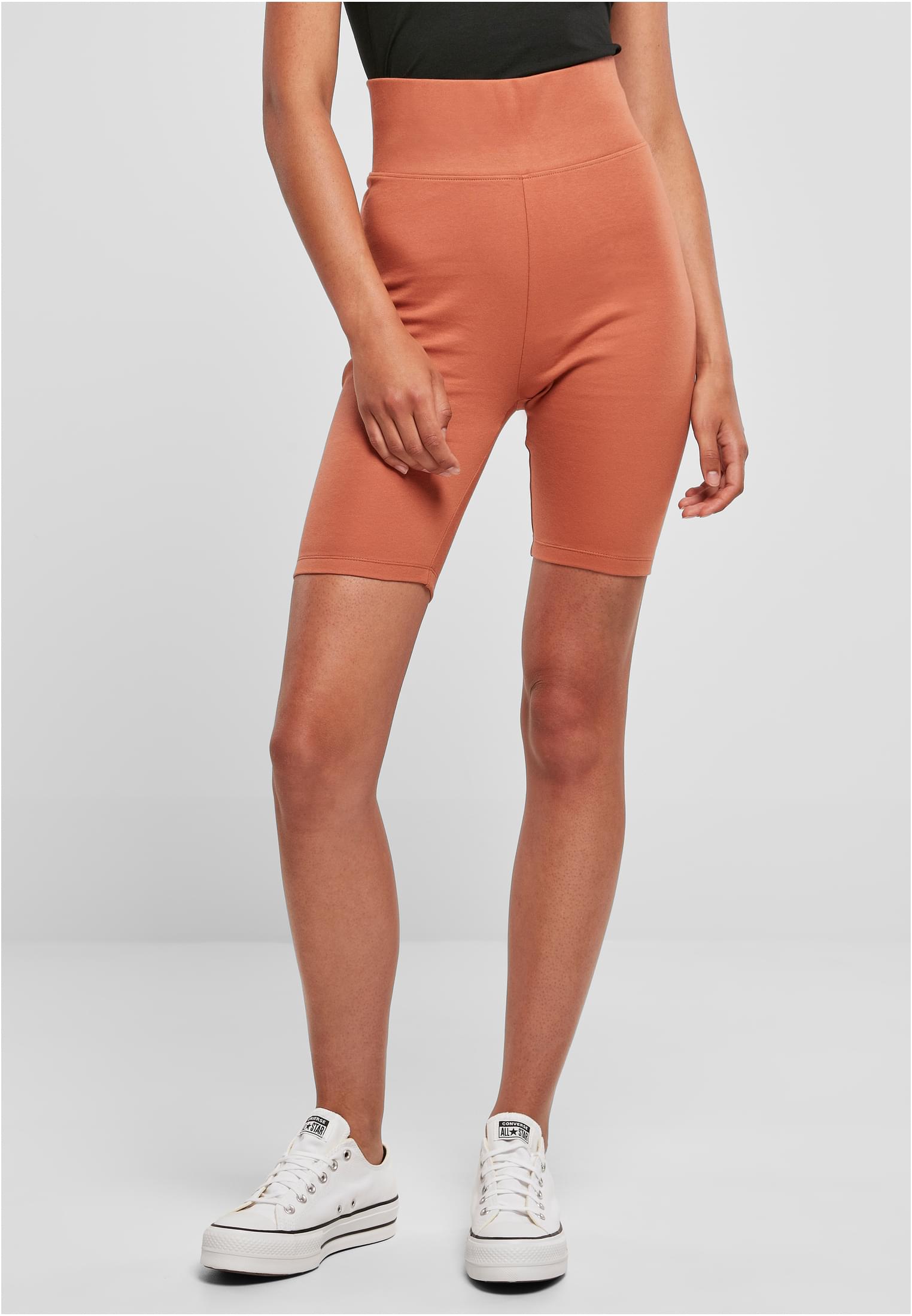 Ladies High Waist Cycle Shorts terracotta M - alternate variant 6
