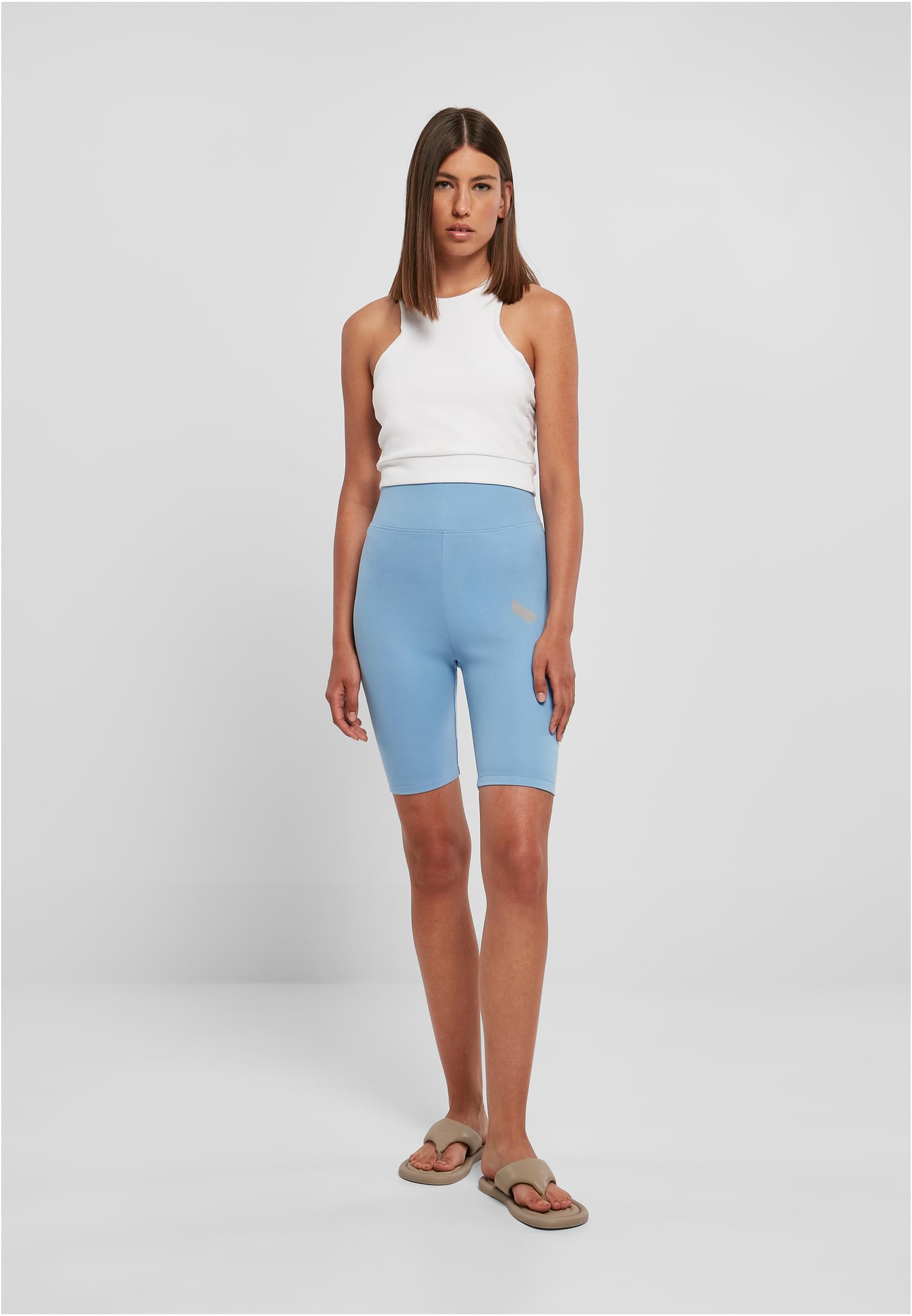 Ladies High Waist Cycle Shorts horizonblue L - variant image 4
