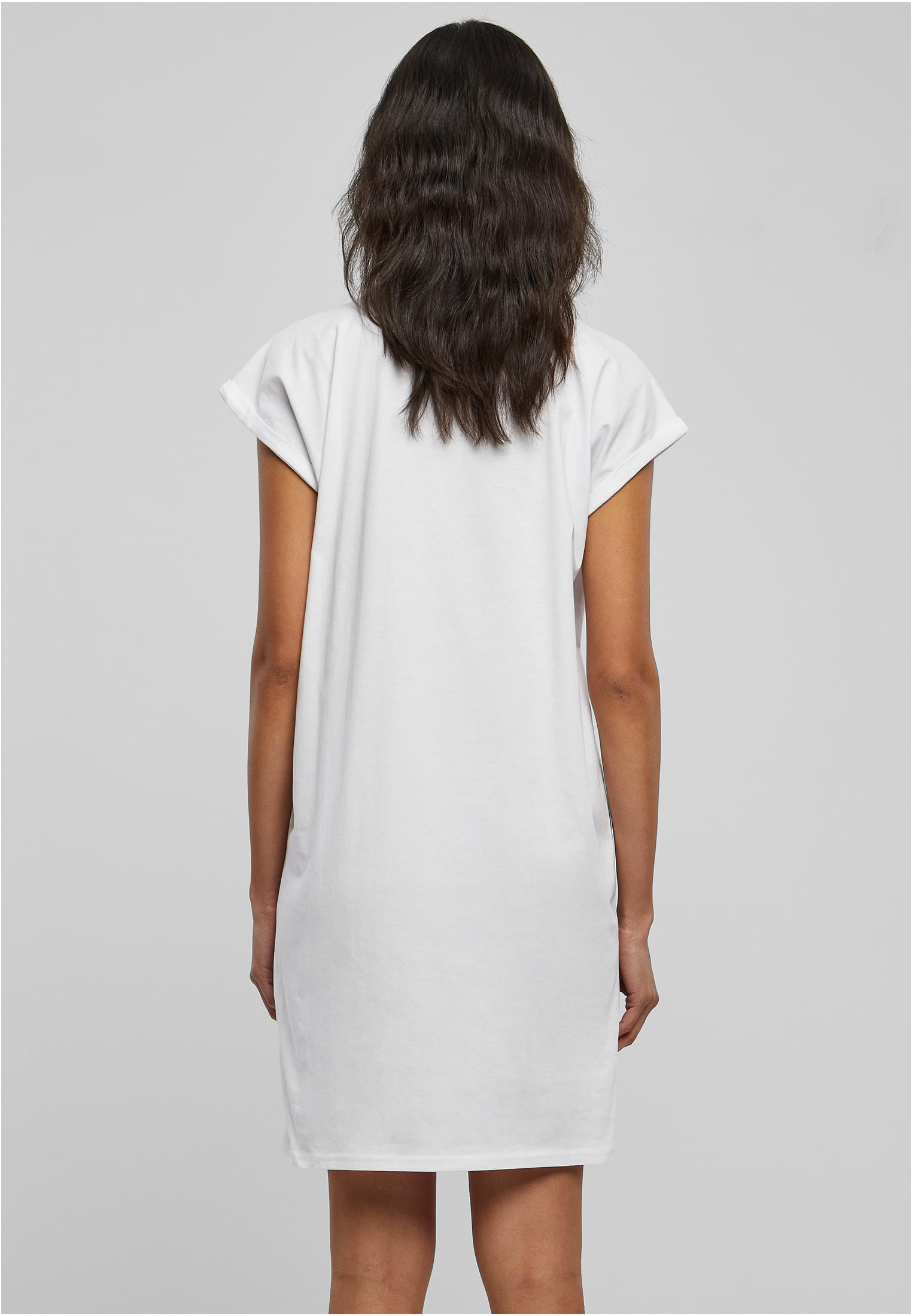 Ladies Turtle Extended Shoulder Dress white L - variant image 2
