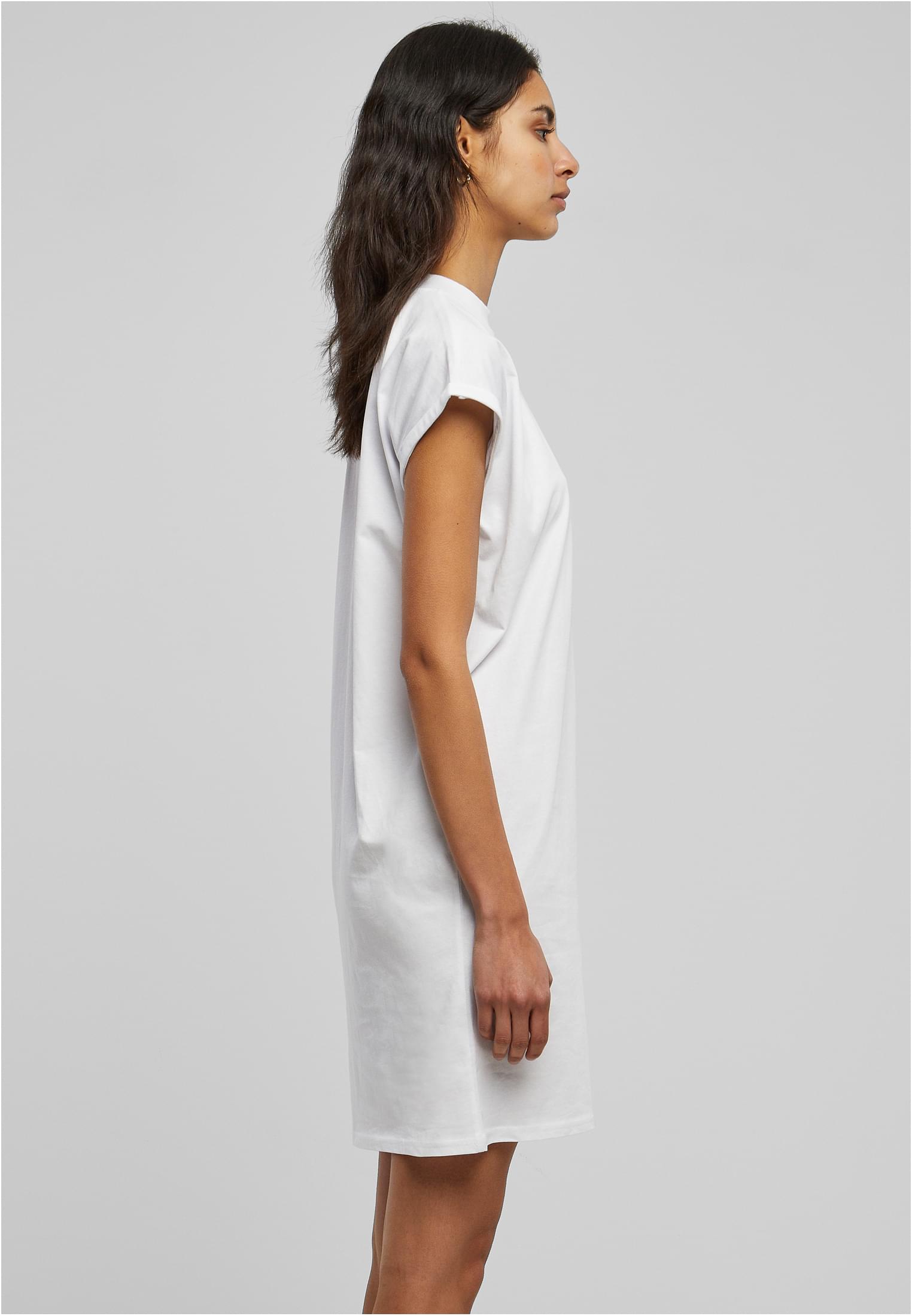Ladies Turtle Extended Shoulder Dress white L - variant image 3