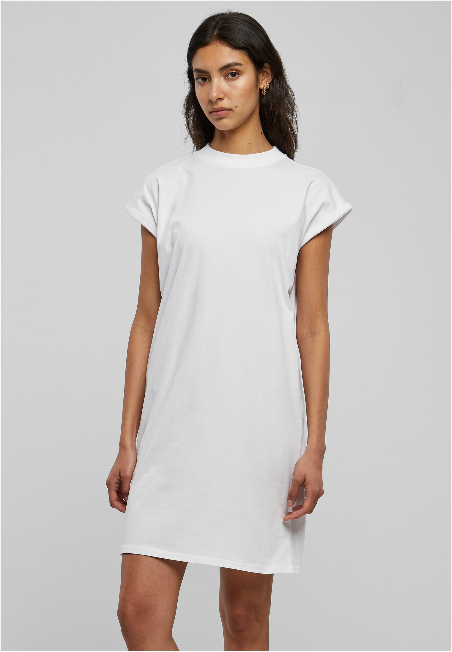 Ladies Turtle Extended Shoulder Dress white L - alternate variant 5