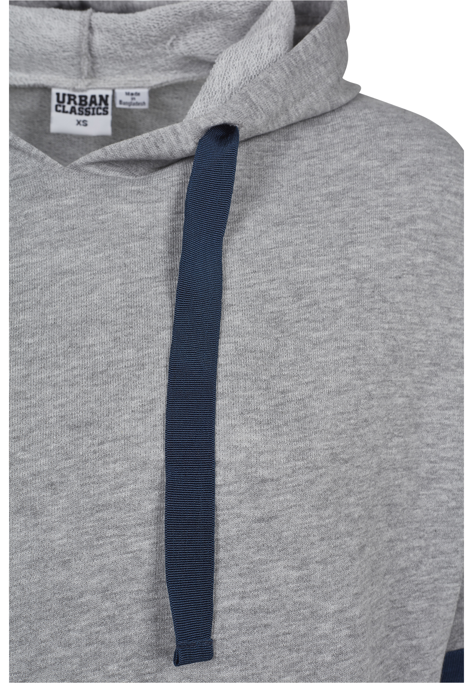 Ladies Taped Short Sleeve Hoody grey/navy L - variant image 14