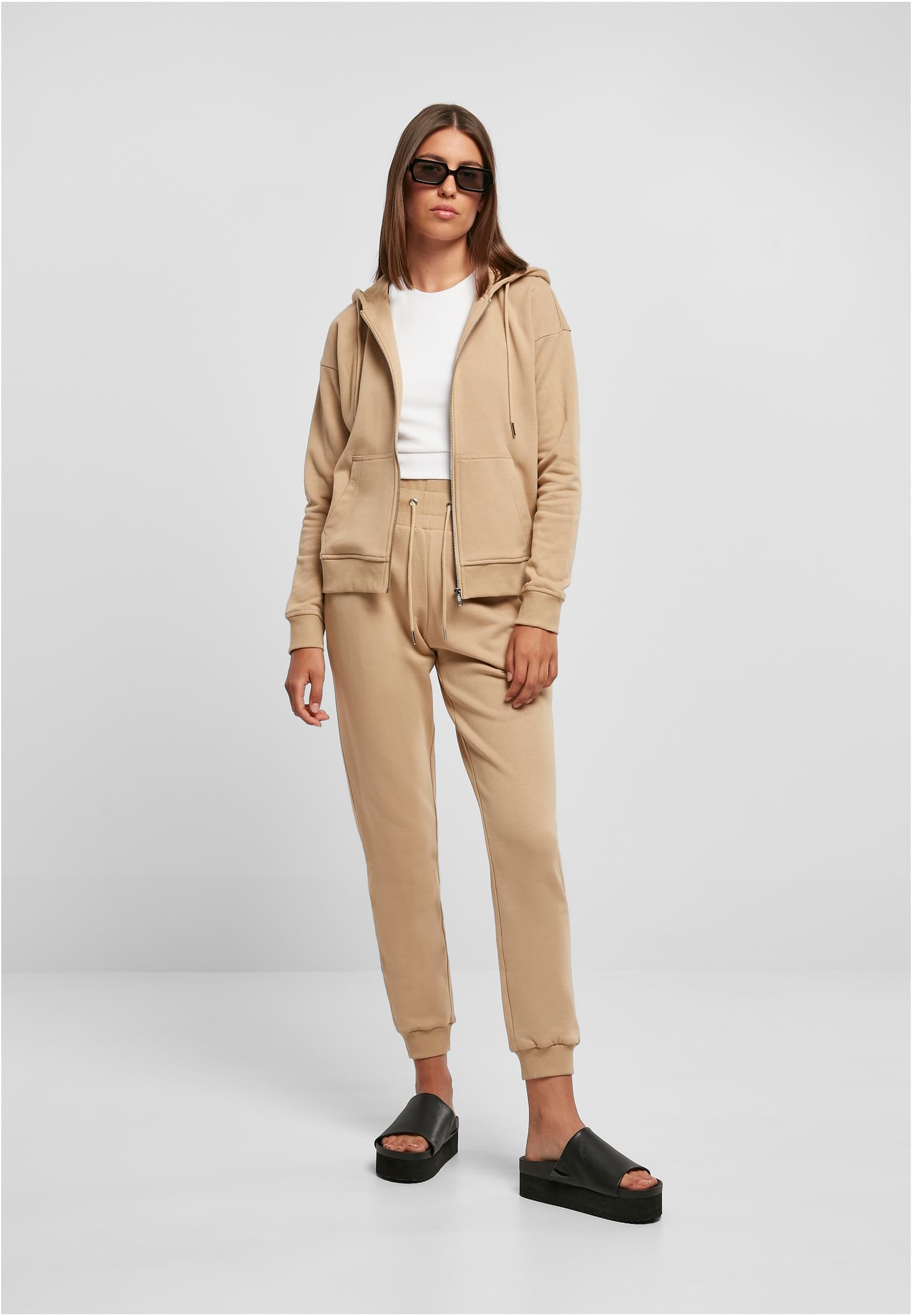 Ladies Organic Terry Zip Hoody unionbeige 3XL - variant image 4
