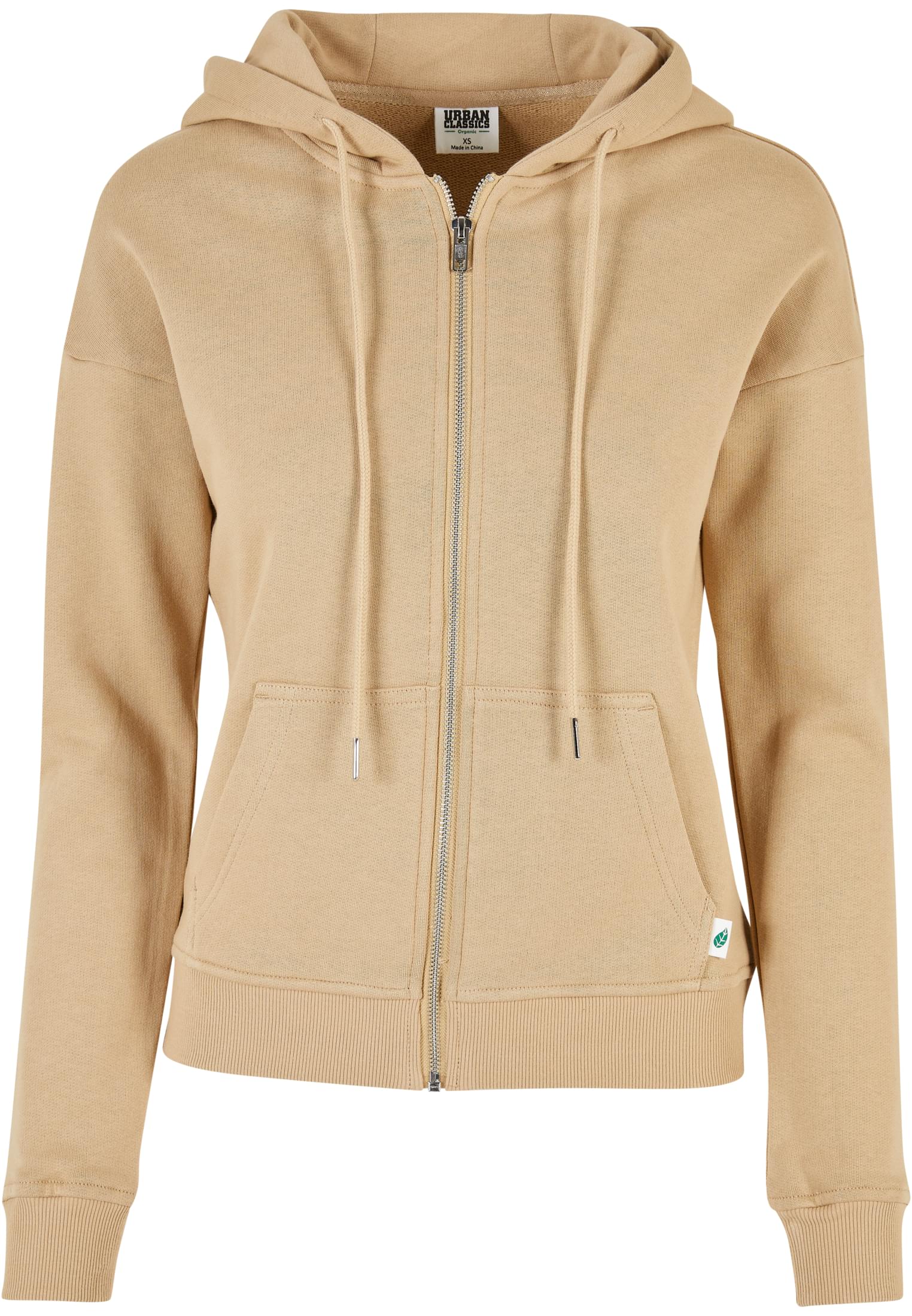 Ladies Organic Terry Zip Hoody unionbeige 3XL - variant image 5
