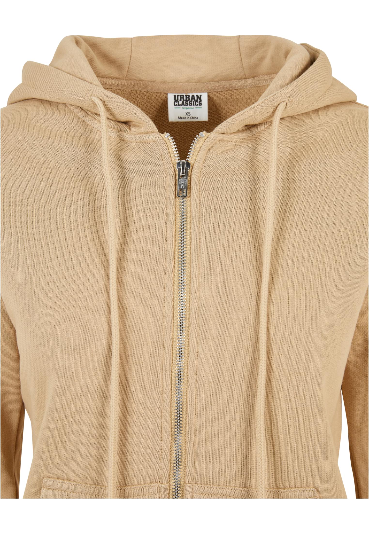 Ladies Organic Terry Zip Hoody unionbeige 3XL - variant image 7