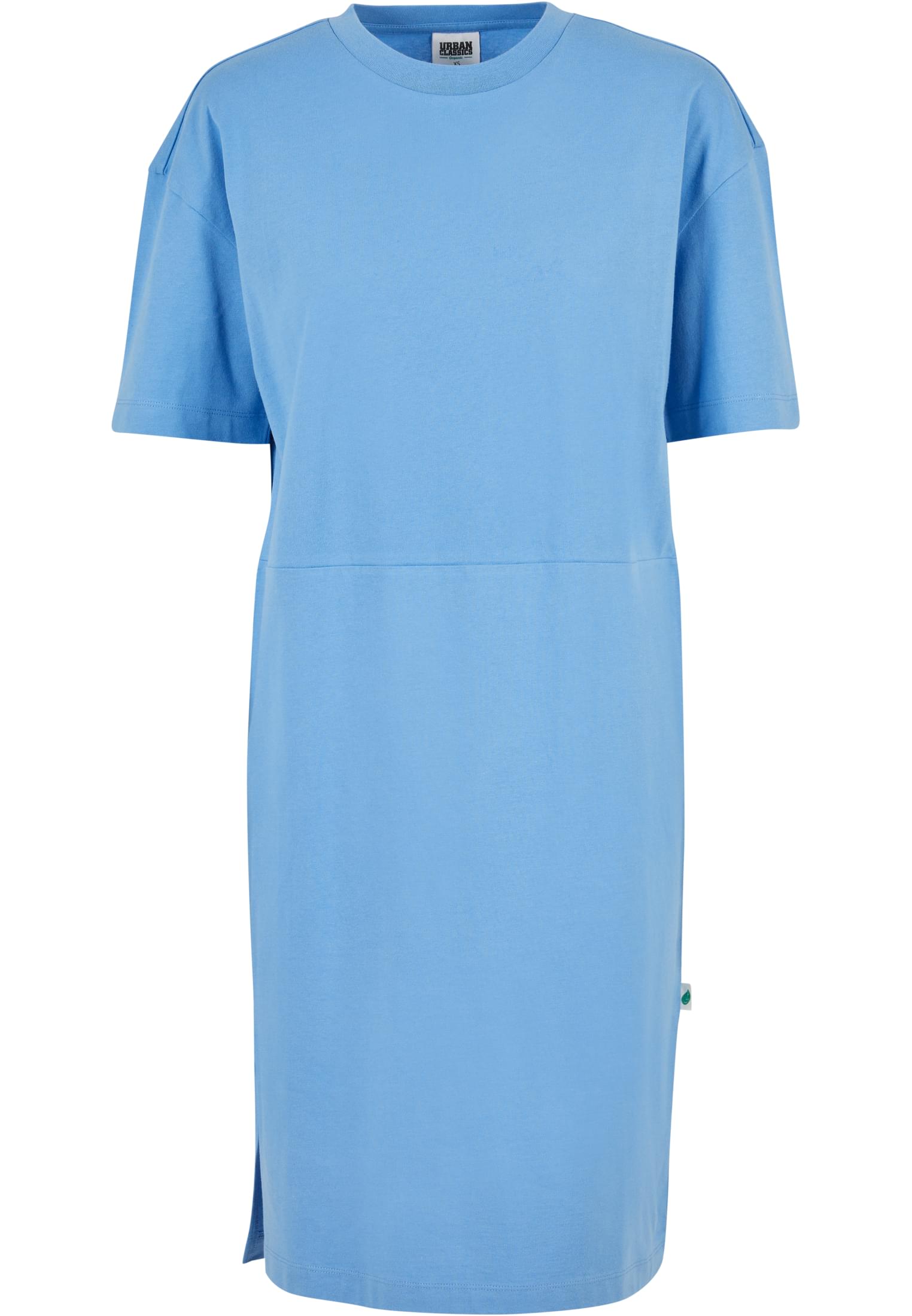 Ladies Organic Oversized Slit Tee Dress horizonblue 3XL - variant image 5