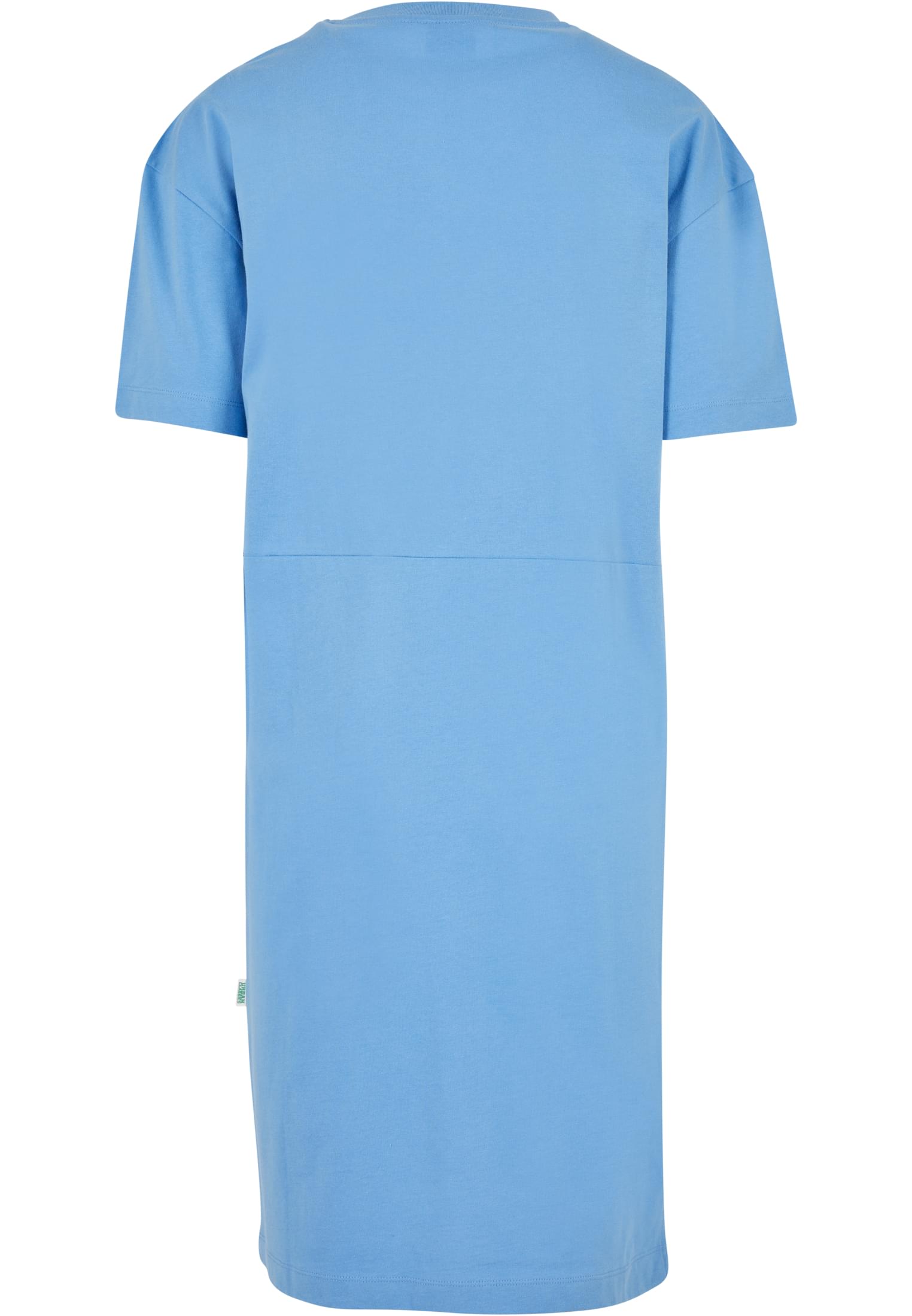 Ladies Organic Oversized Slit Tee Dress horizonblue 3XL - variant image 6
