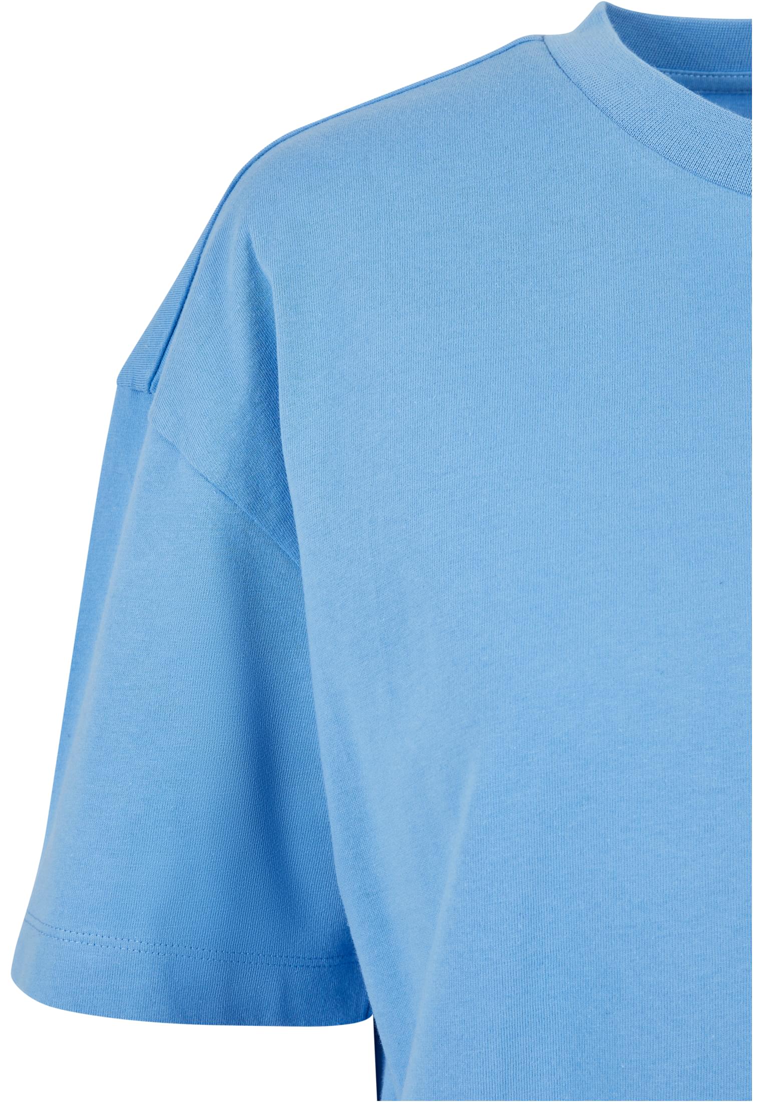 Ladies Organic Oversized Slit Tee Dress horizonblue 3XL - variant image 8